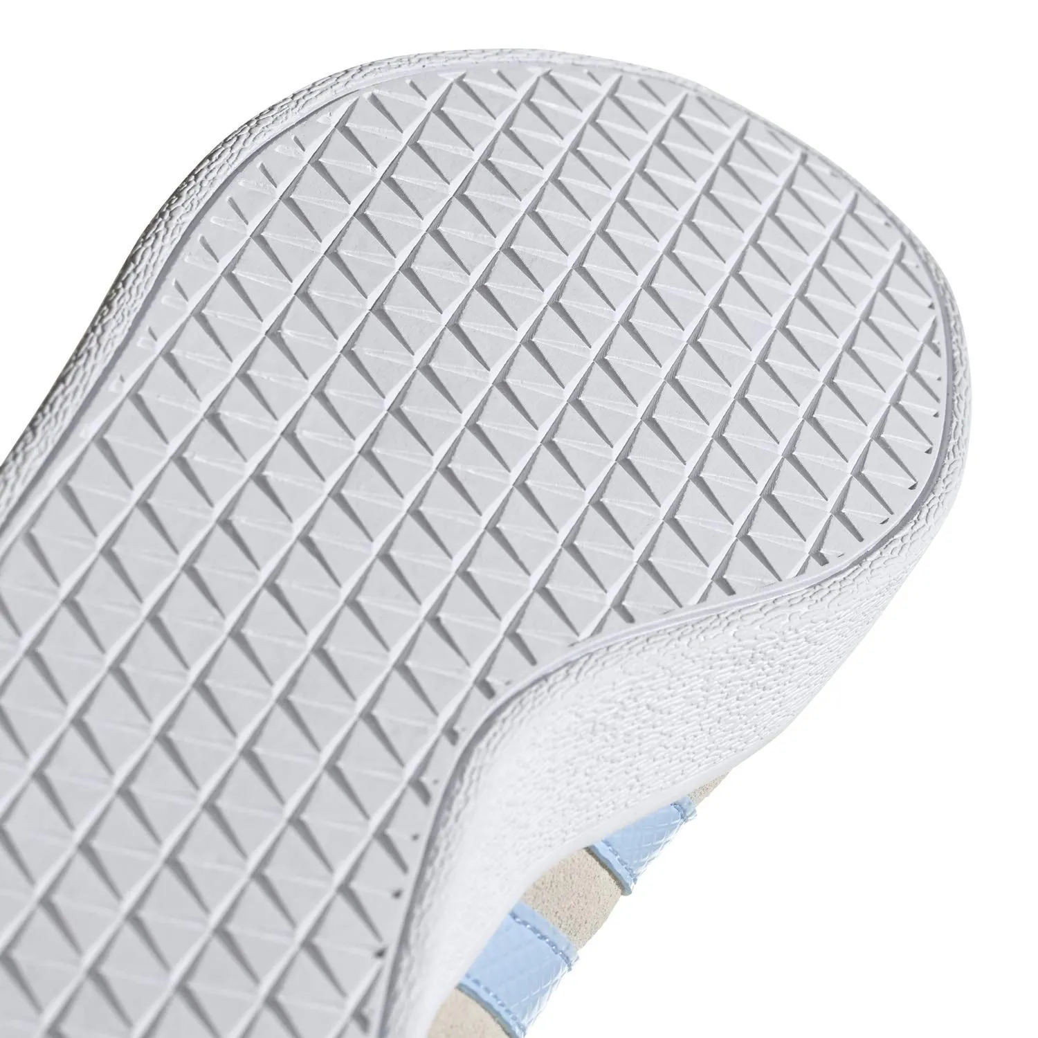 adidas VL Court 2.0 Scarpe da Ginnastica Donna, Beige Lino Bright Blue White, 38 EU - immagine 4