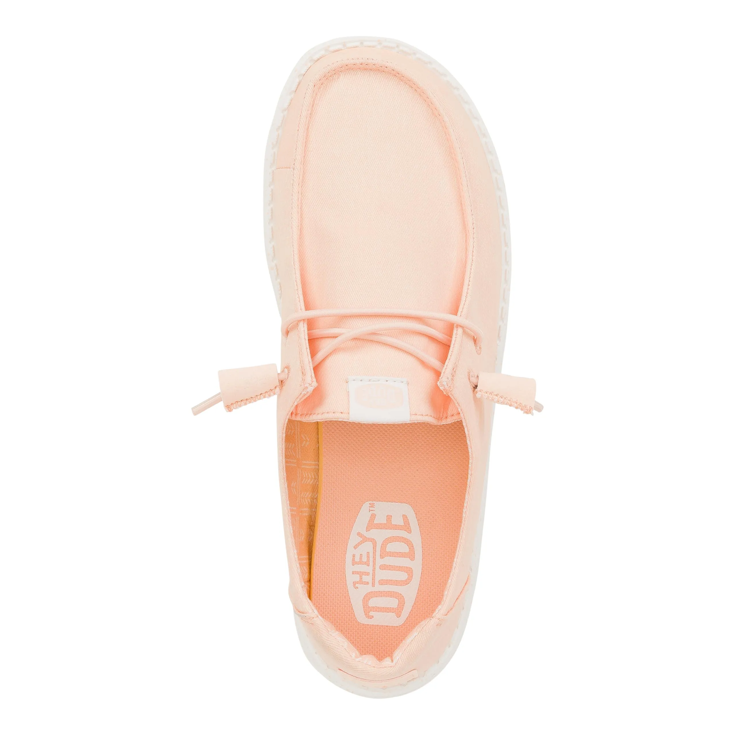 Hey Dude Wendy Chambray Women's Lace-Up Moccasins, Pesca, 38 EU - immagine 5