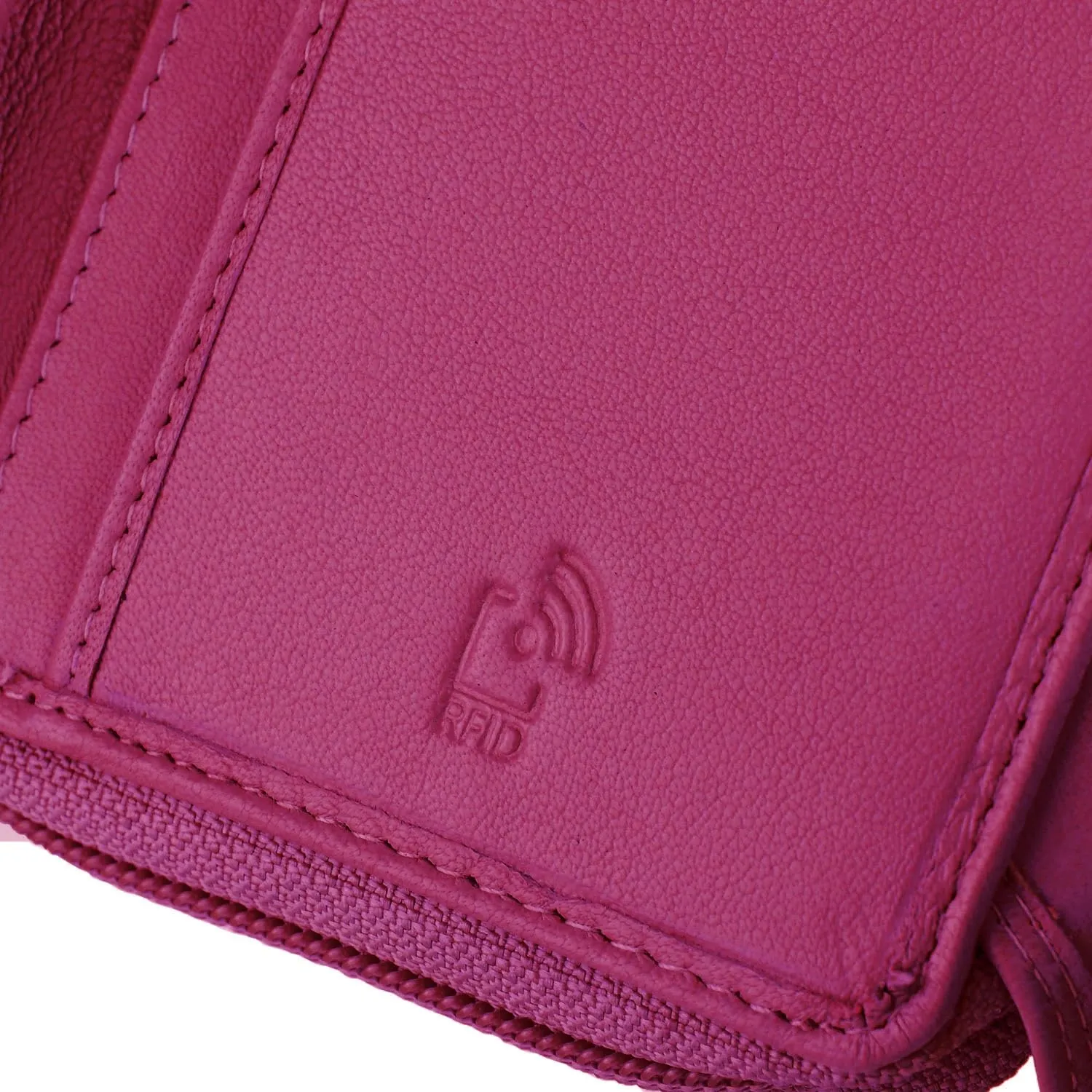 Laura Biagiotti Portafoglio Donna in Vera Pelle - Fucsia 208 - immagine 8