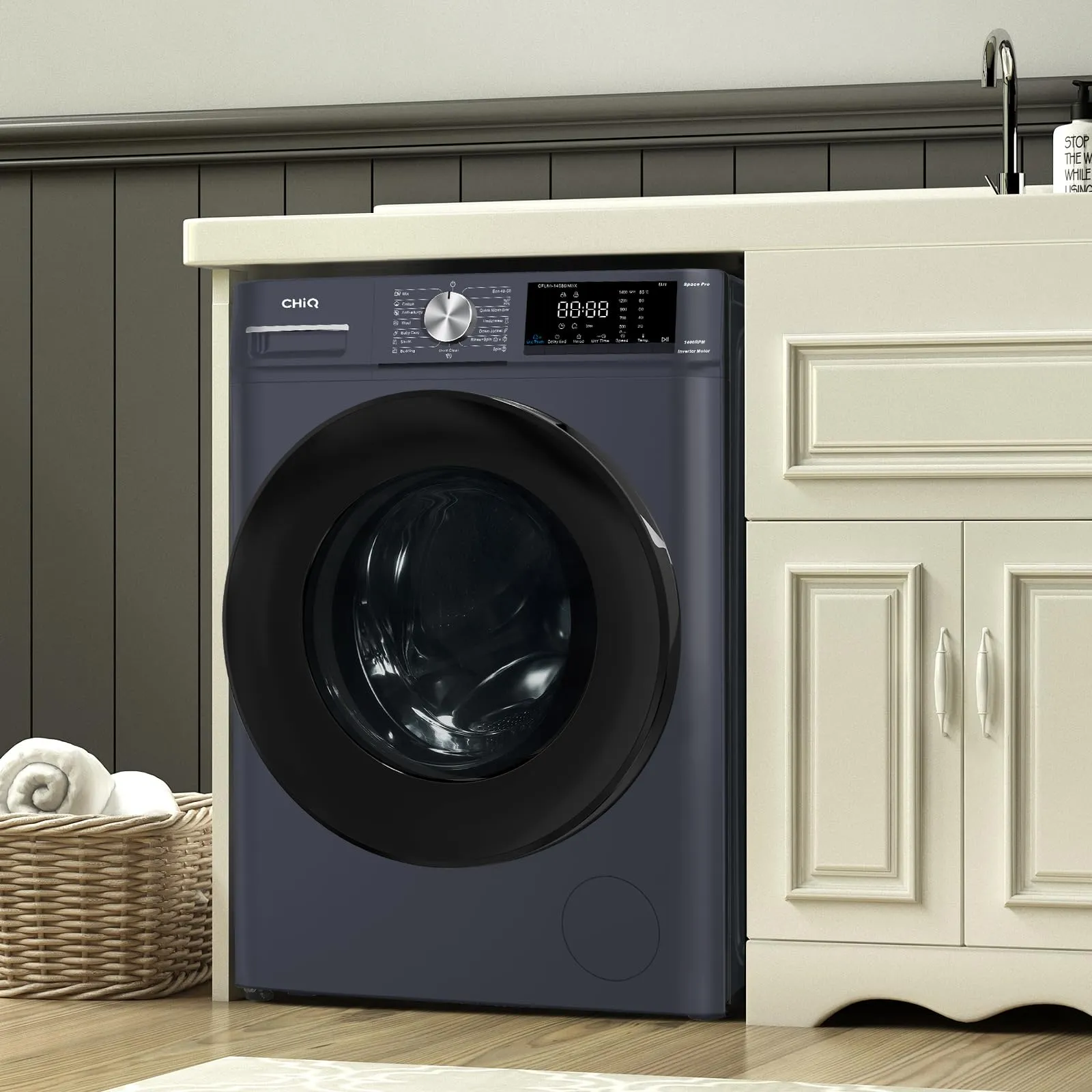 CHiQ Lavatrice 9kg Classe A Grigio CFL90-14586IM3XA - immagine 11