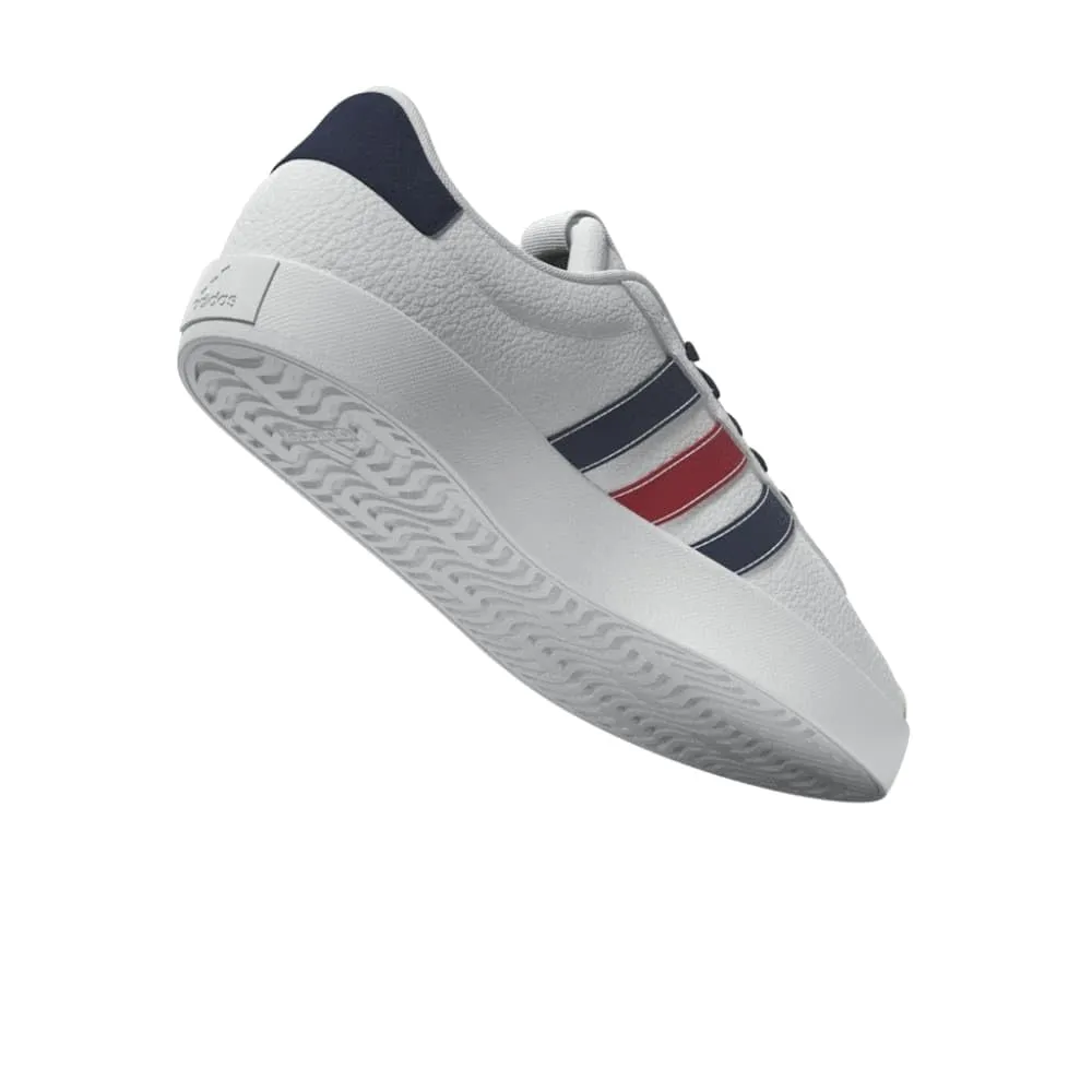 adidas VL Court Shoes, Cloud White/Navy Blue/Better Scarlet, 41 1/3 EU - immagine 10