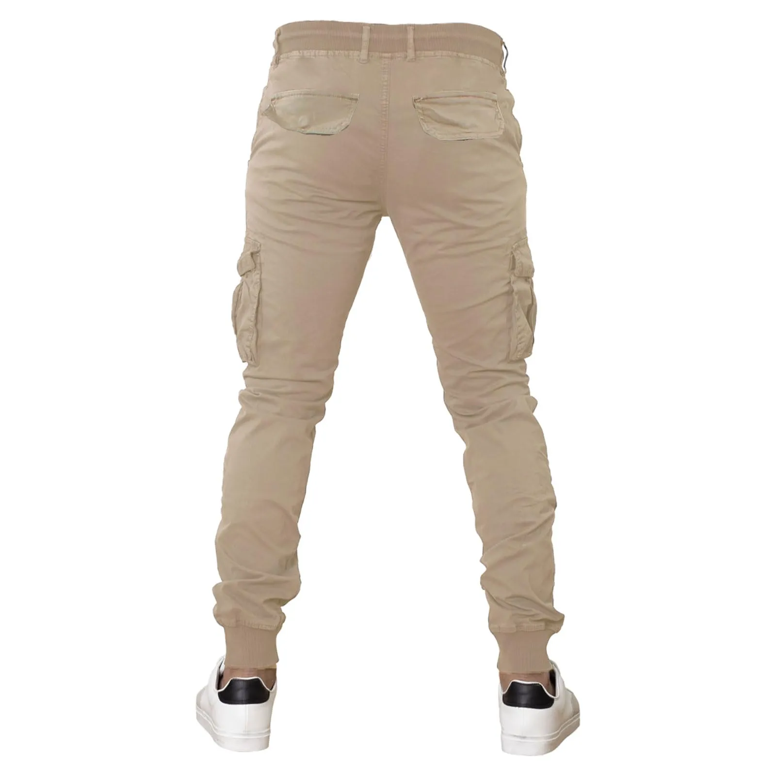 Toocool Pantaloni Cargo Militari Uomo in Cotone G6538 G6601 Estivo Beige Taglia 44 - immagine 2