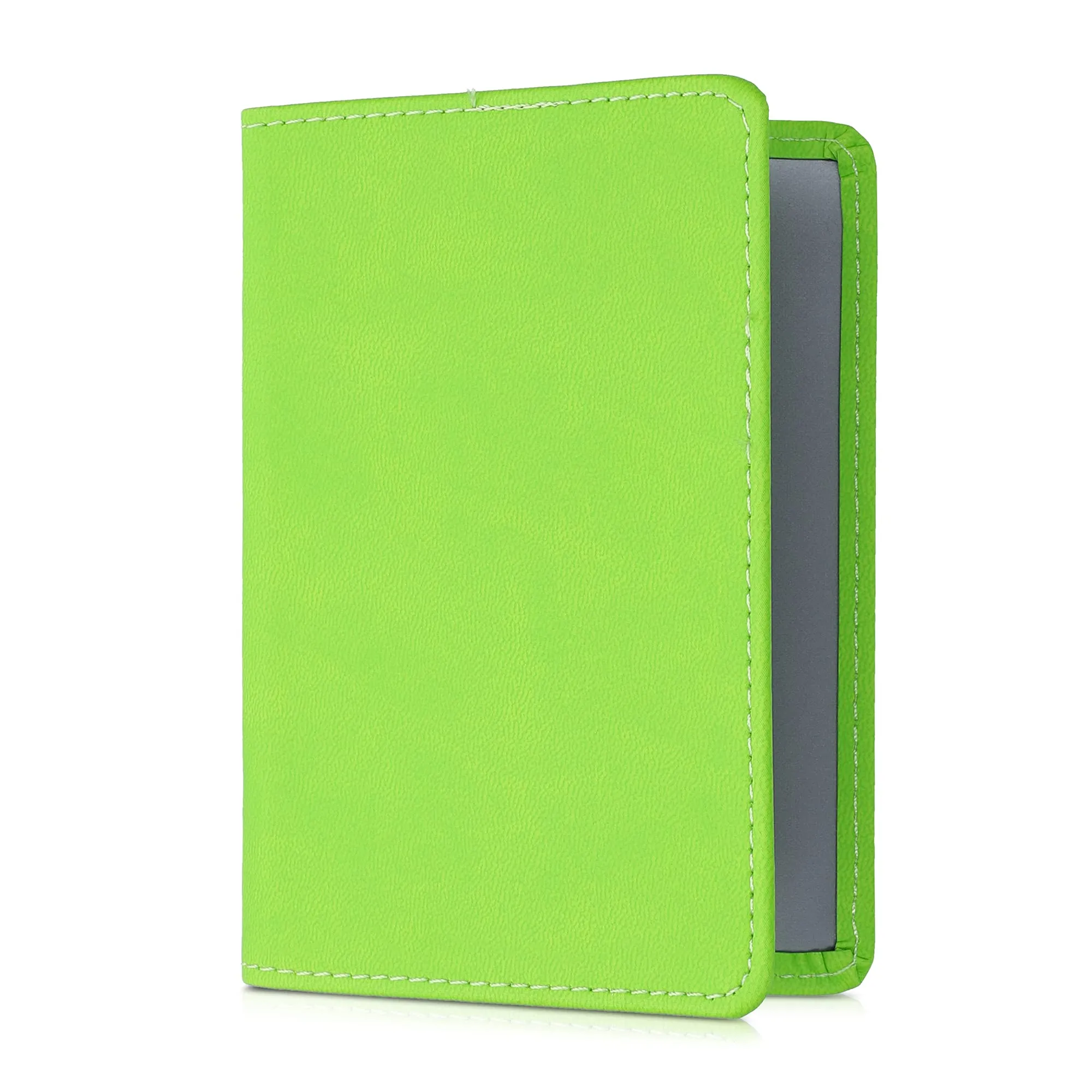 kwmobile Custodia in pelle PU per Libretto Circolazione Auto e Patente, verde - immagine 2