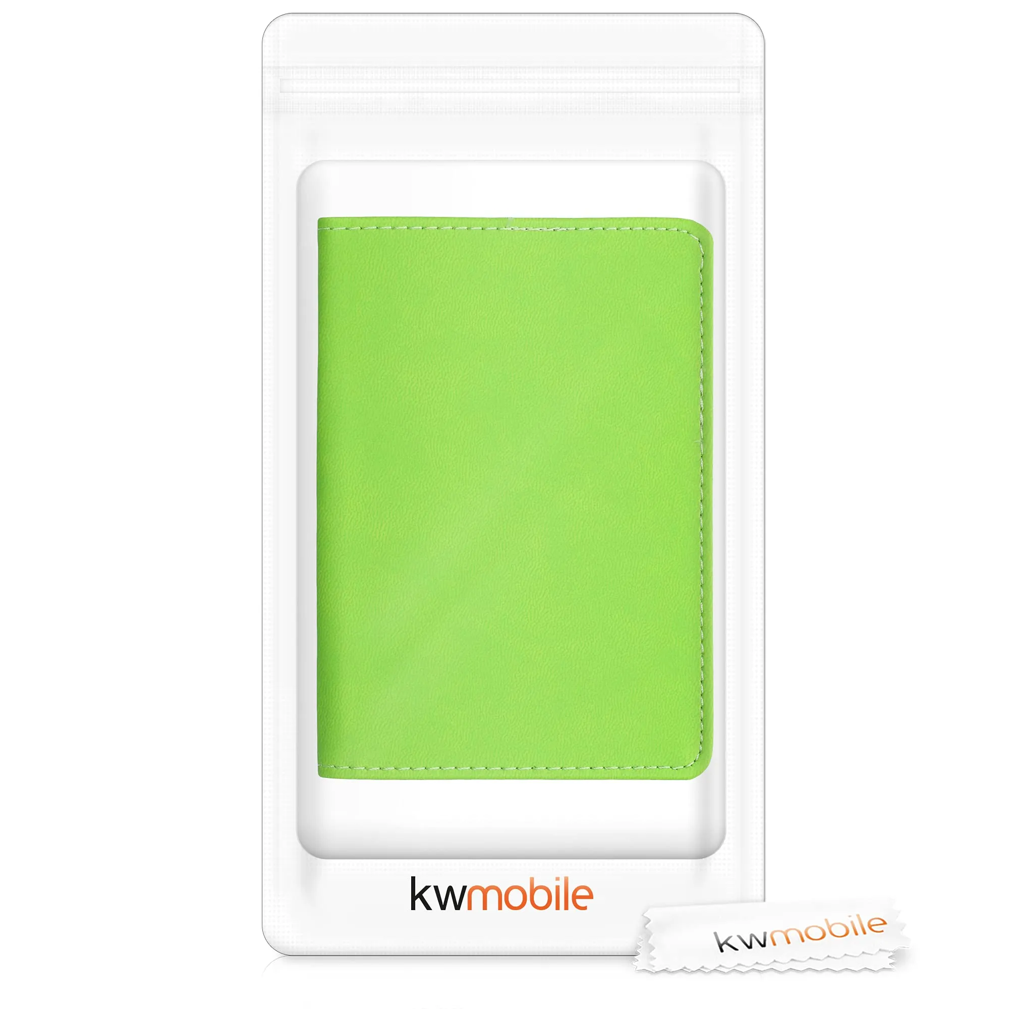 kwmobile Custodia in pelle PU per Libretto Circolazione Auto e Patente, verde - immagine 7