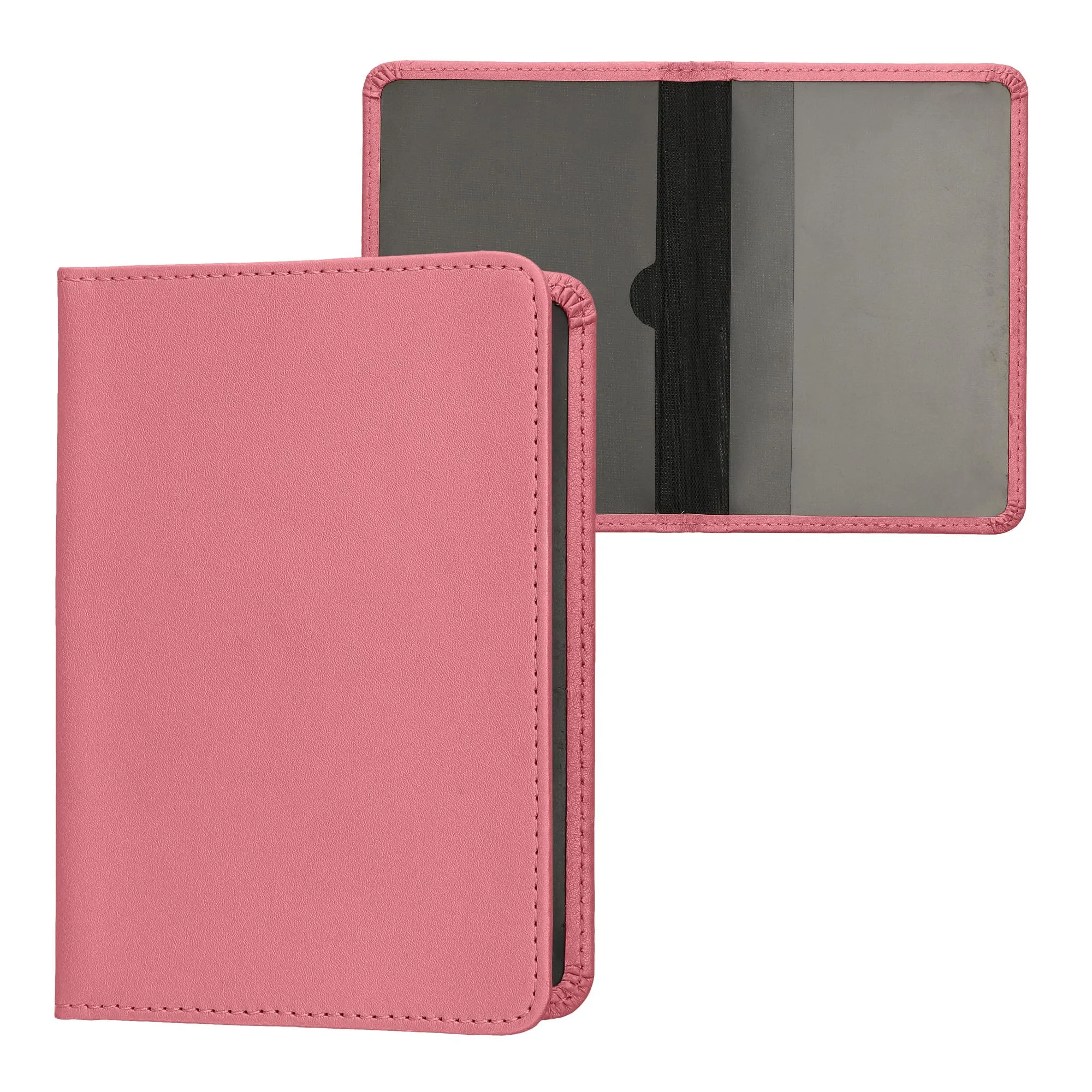 kwmobile Custodia in pelle PU per Libretto di Circolazione e Patente, rosa antico - immagine 1