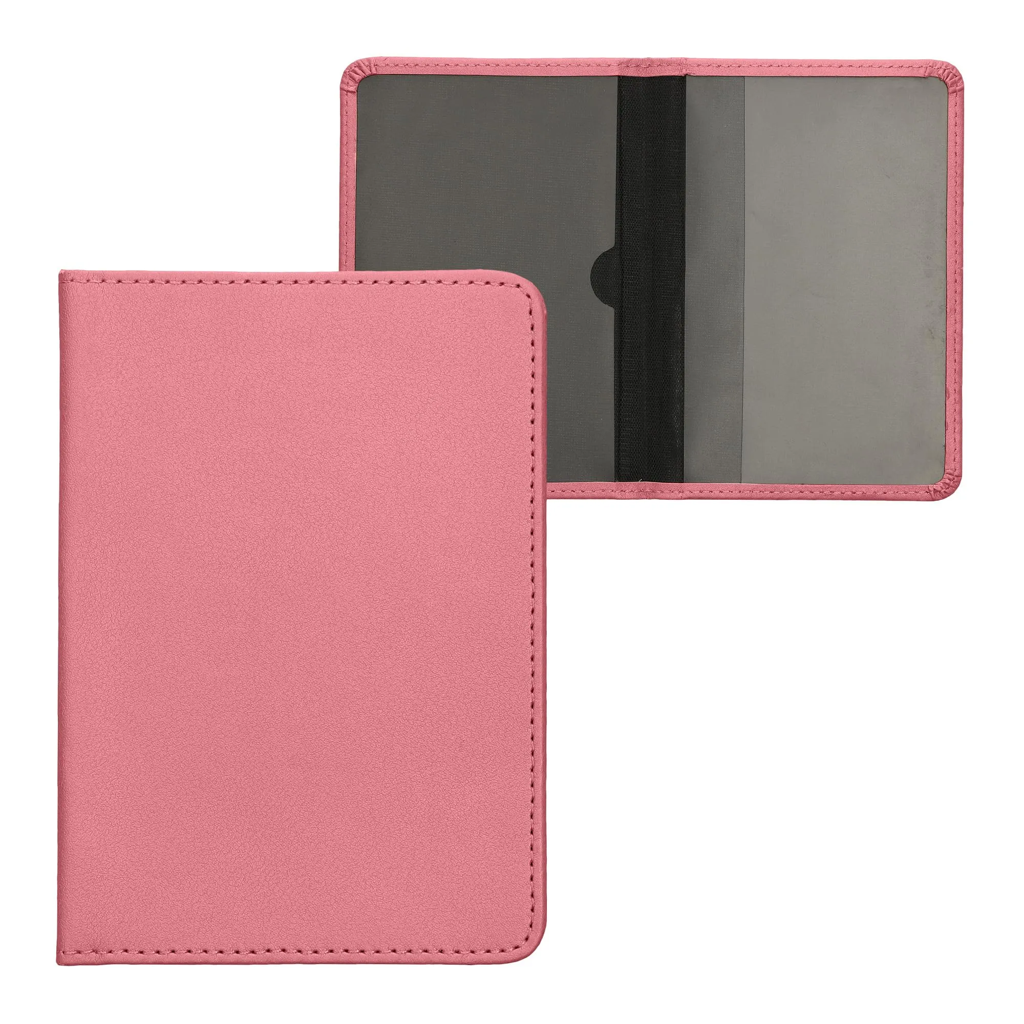 kwmobile Custodia in pelle PU per Libretto di Circolazione e Patente, rosa antico - immagine 6