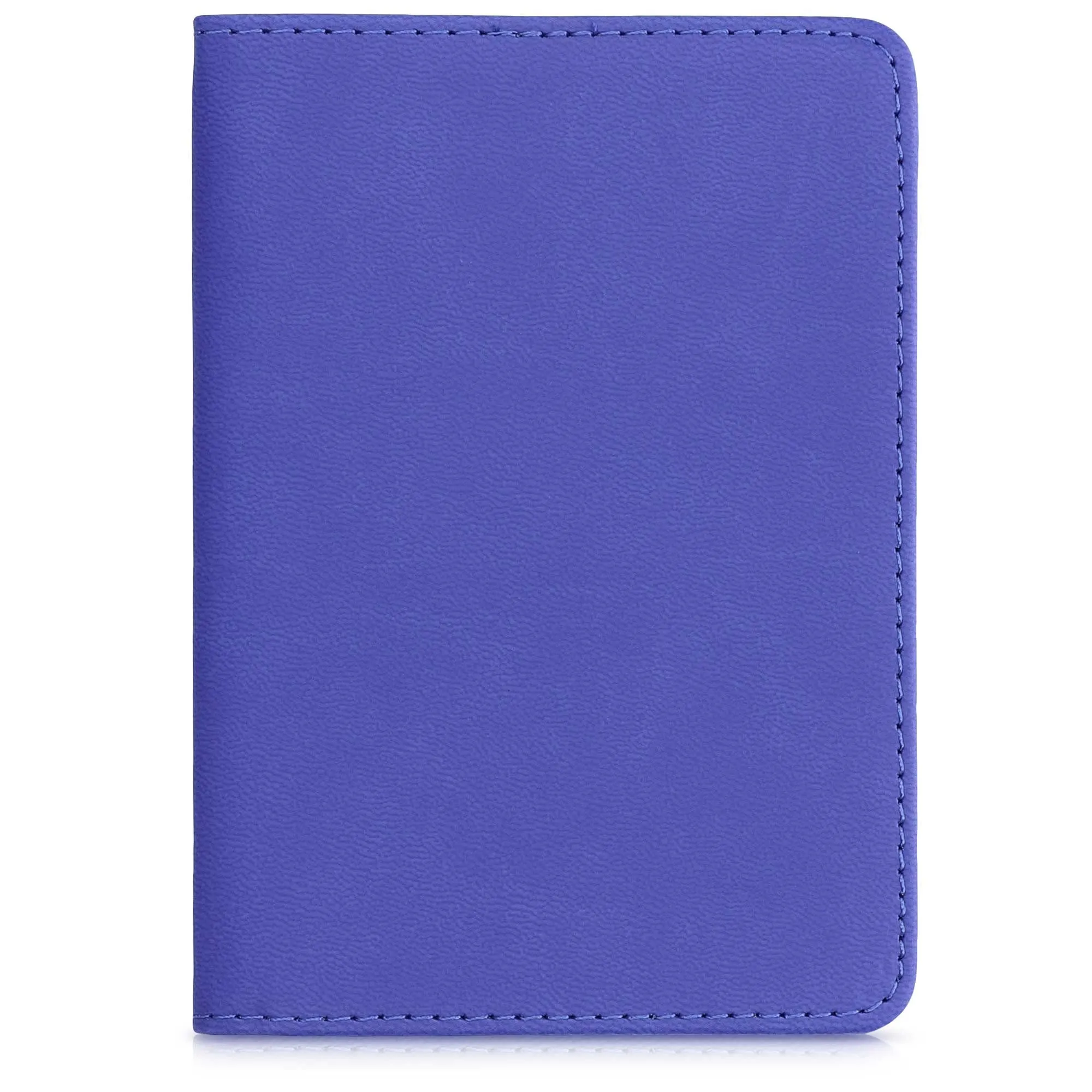 kwmobile Custodia in pelle PU per Libretto di Circolazione e Patente, Blu Baltico - immagine 6