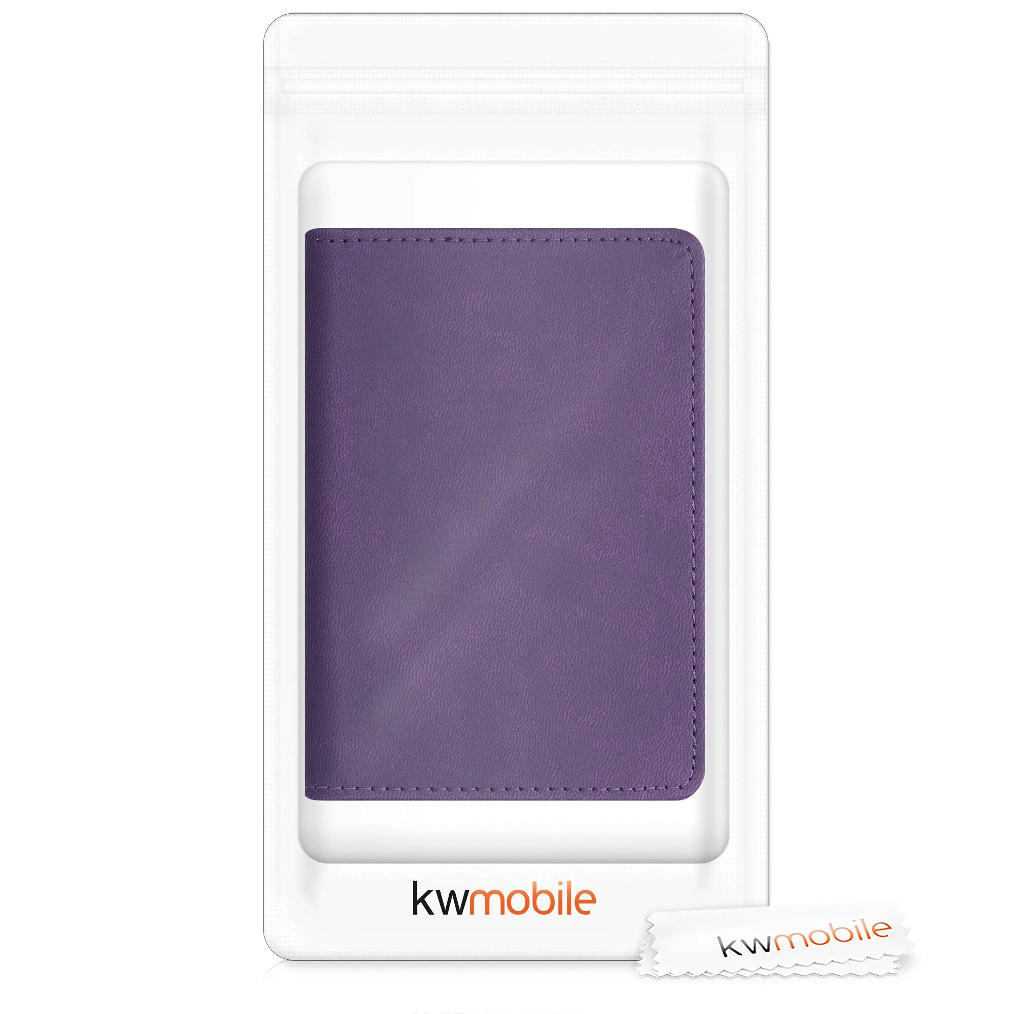 kwmobile Custodia in Pelle PU per Libretto di Circolazione e Patente, Viola - immagine 7