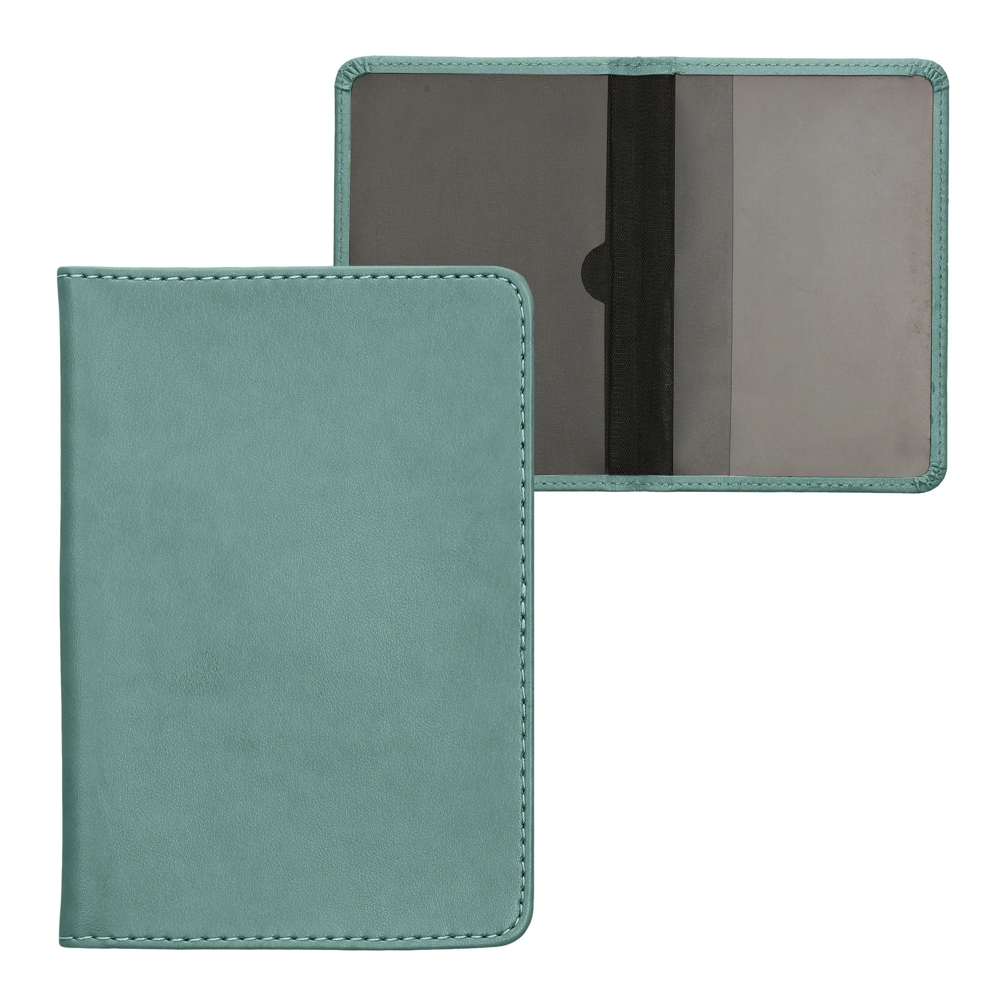 kwmobile Custodia in pelle PU per Libretto di Circolazione e Patente, Artic Night - immagine 6