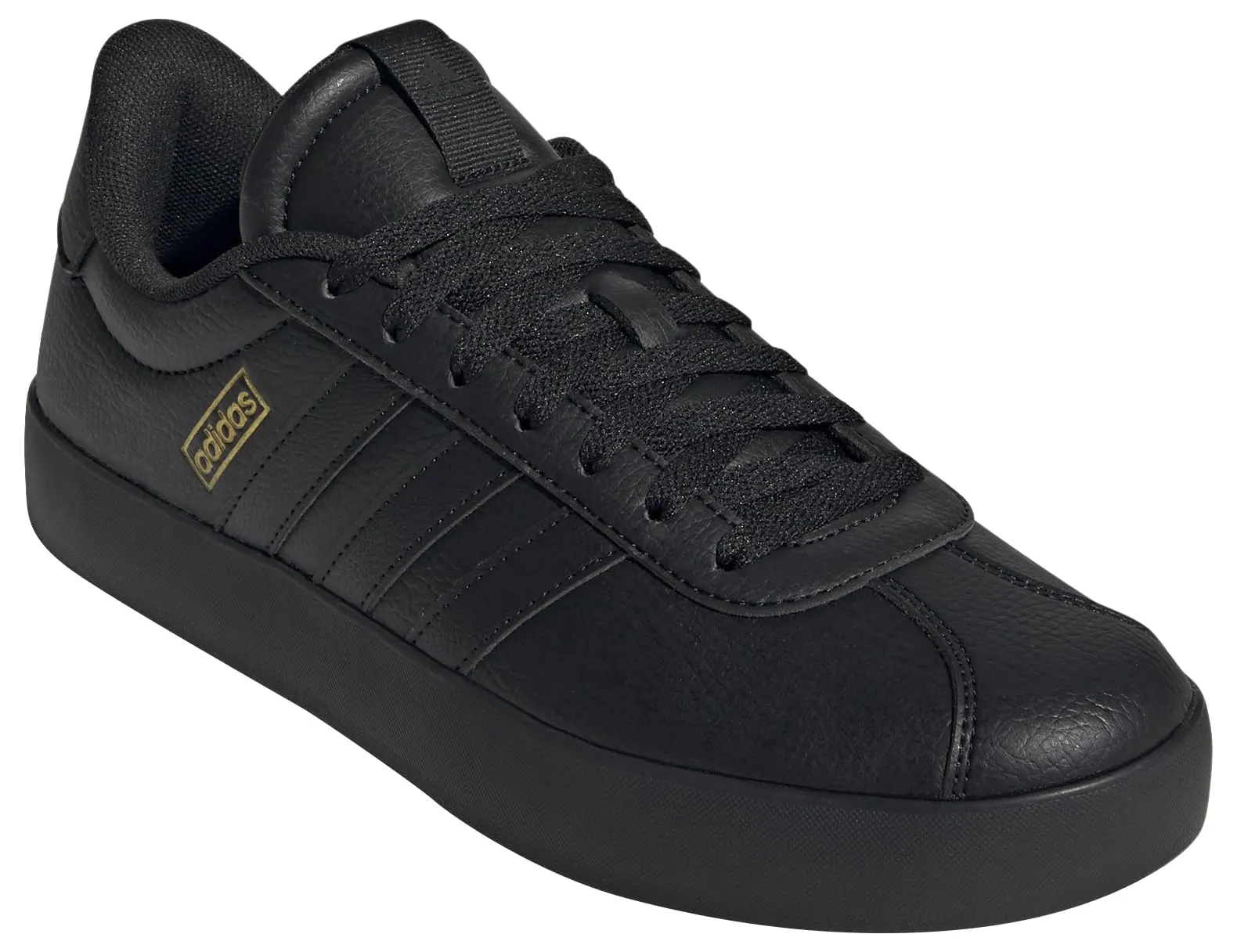 adidas VL Court Shoes, Carbon Black/Carbon Black/Goldmet, 40 2/3 EU - immagine 3