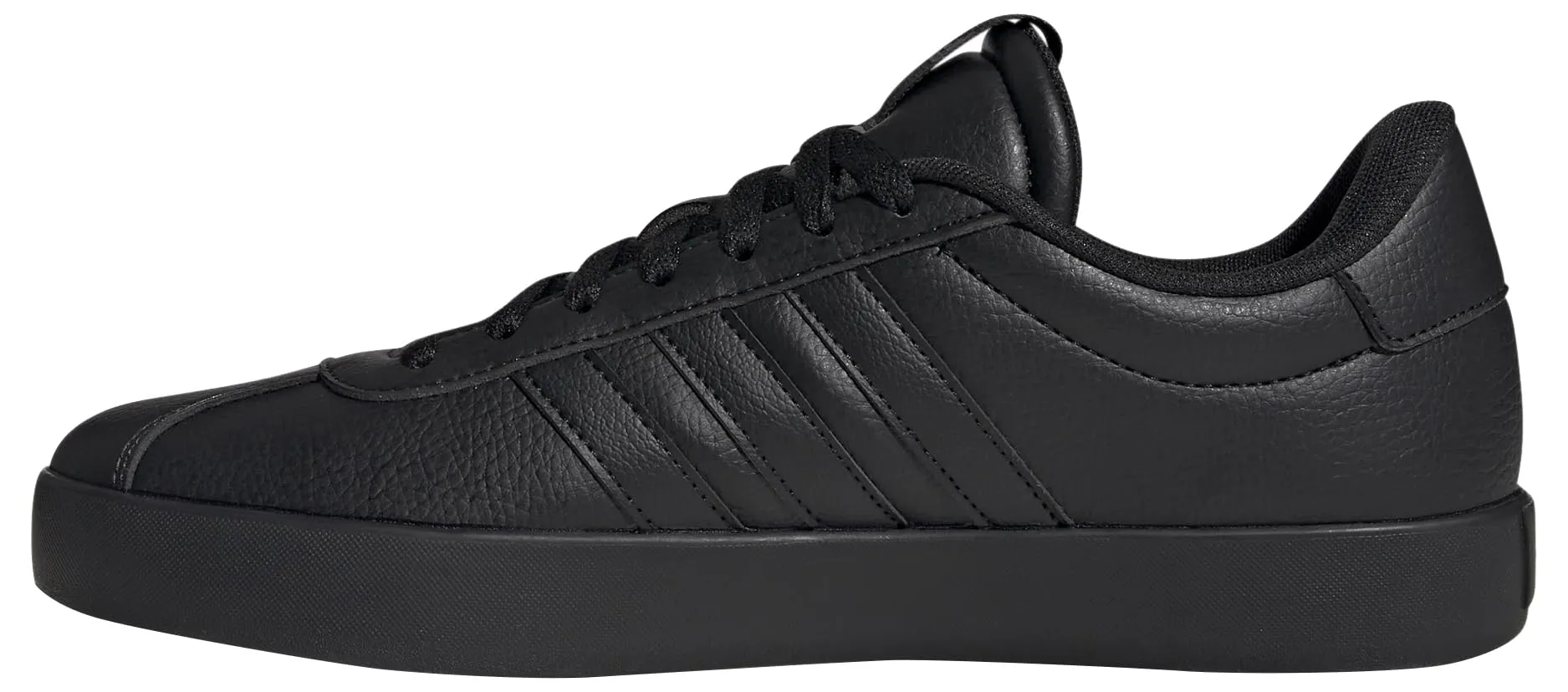 adidas VL Court Shoes, Carbon Black/Carbon Black/Goldmet, 42 EU - immagine 1