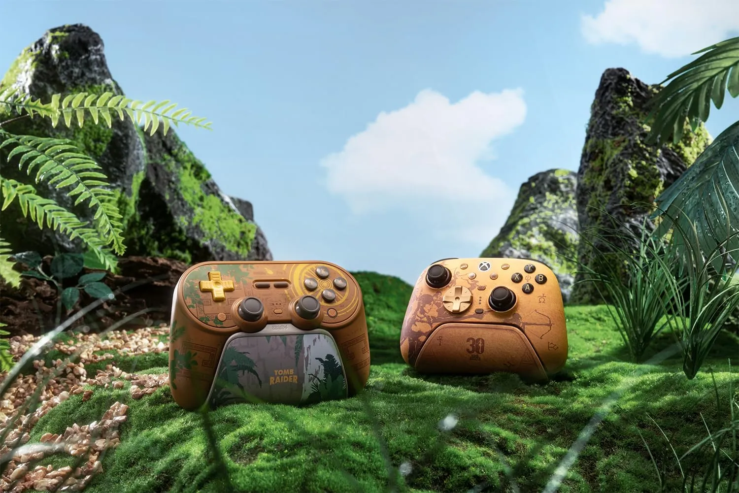 8Bitdo Pro 3 Bluetooth Controller, Tomb Raider 30th Anniversary Edition - immagine 9