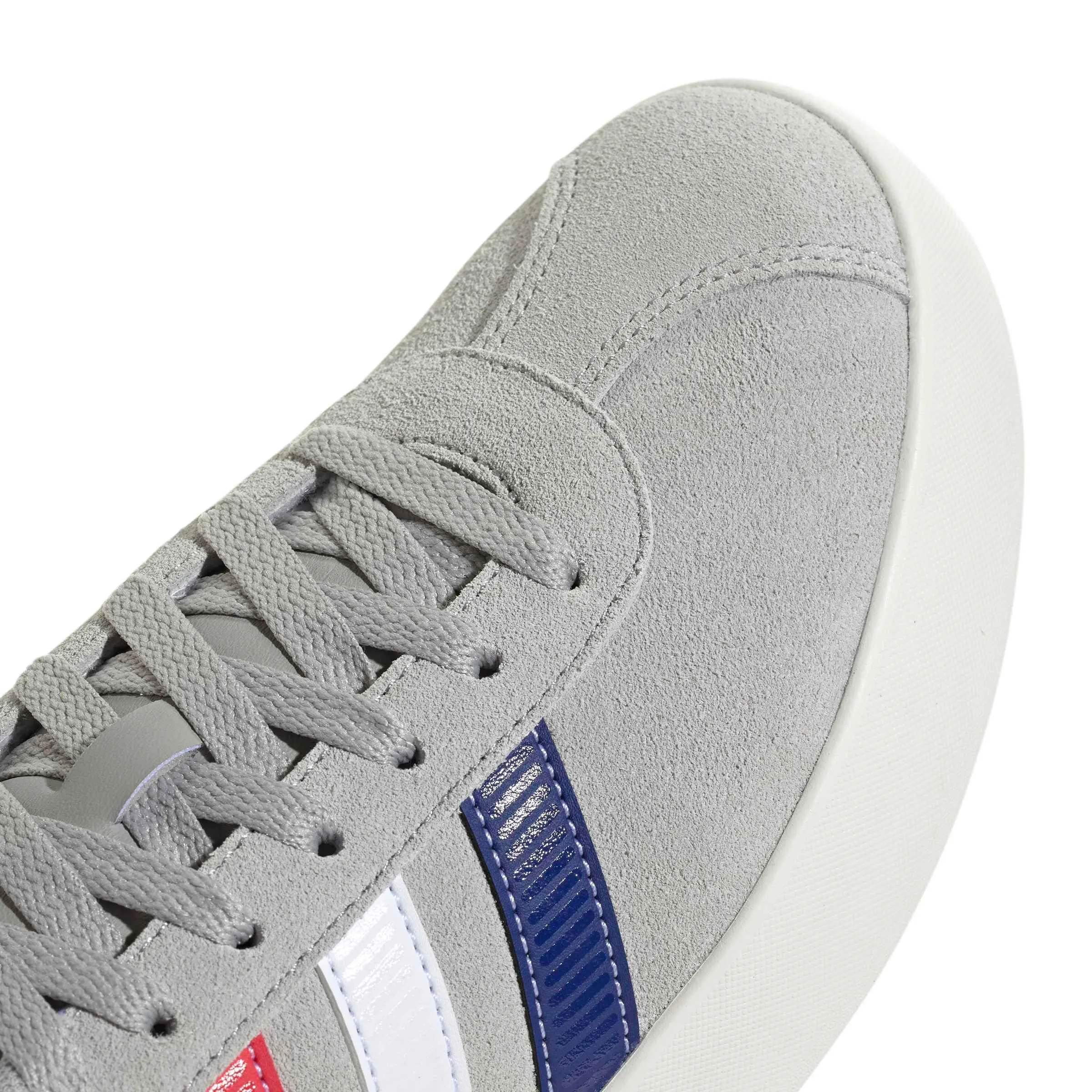 adidas VL Court 3.0 Shoes, Grey Two/Mystery Ink/Pure Ruby, 39 1/3 EU - immagine 5
