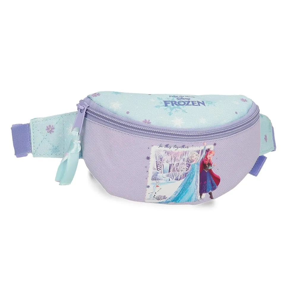 Joumma Disney Frozen In This Together Riñonera, Lila, 27x11x6.5 cm, Poliestere - immagine 1