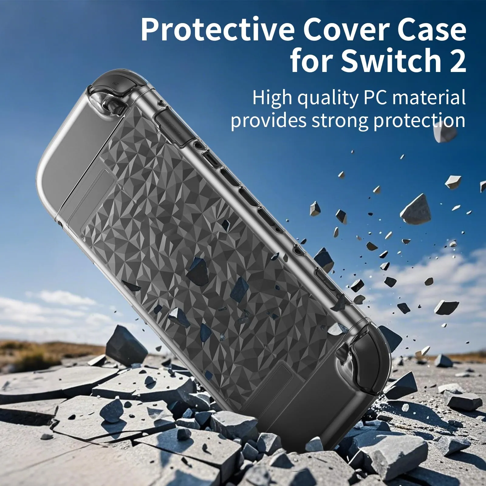 HEYSTOP Kit di Accessori per Nintendo Switch 2, Custodia da Viaggio, Cover Protettiva e Protezione Schermo - immagine 6