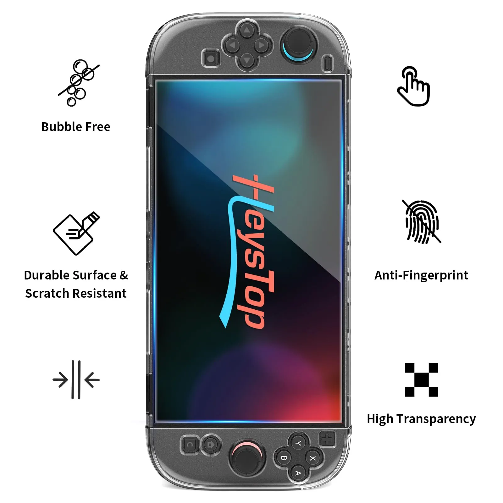 HEYSTOP Kit di Accessori per Nintendo Switch 2, Custodia da Viaggio, Cover Protettiva e Protezione Schermo - immagine 7