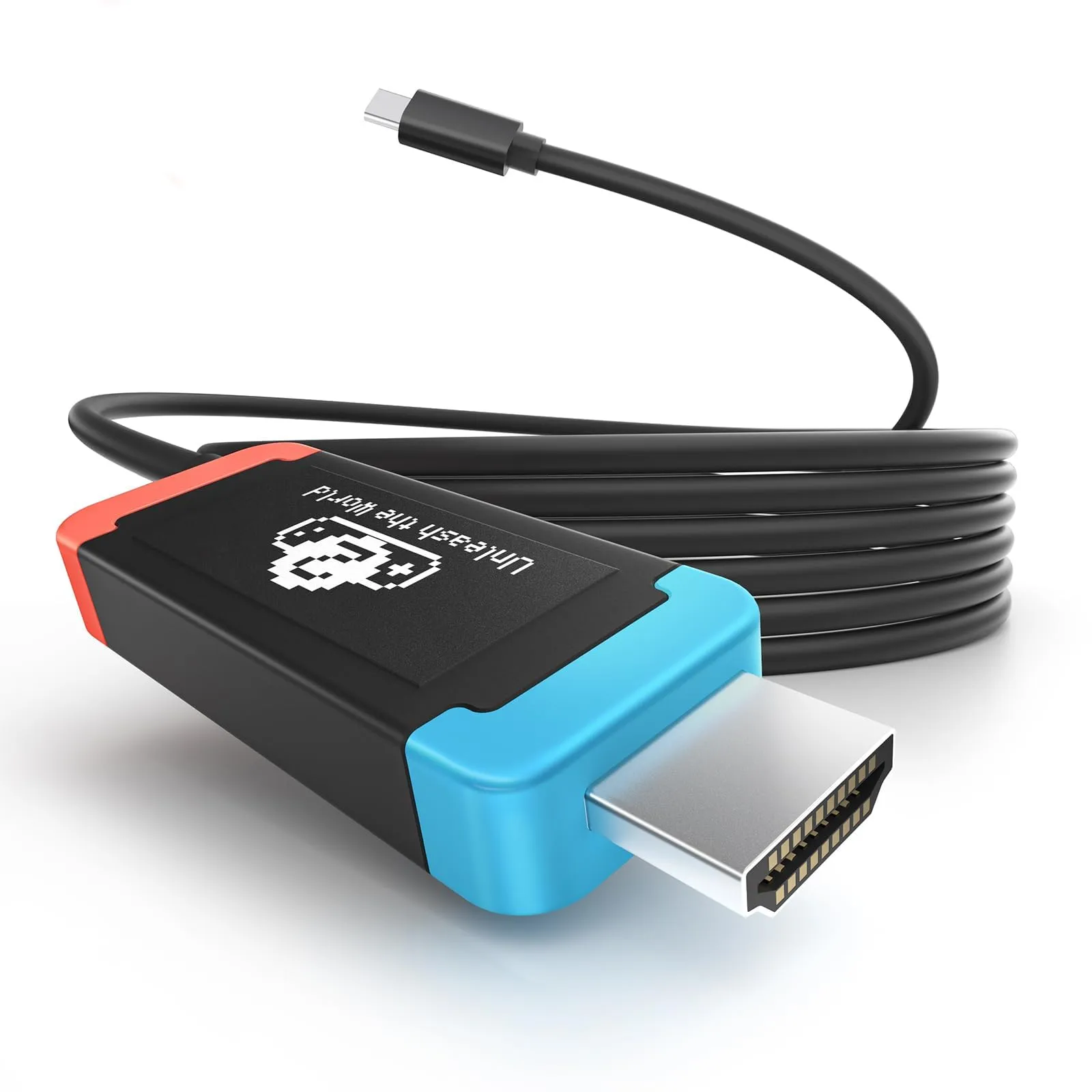 Lemorele Cavo USB-C HDMI 1m, 4K@60Hz, PD 100W, compatibile con Switch 2 - immagine 1