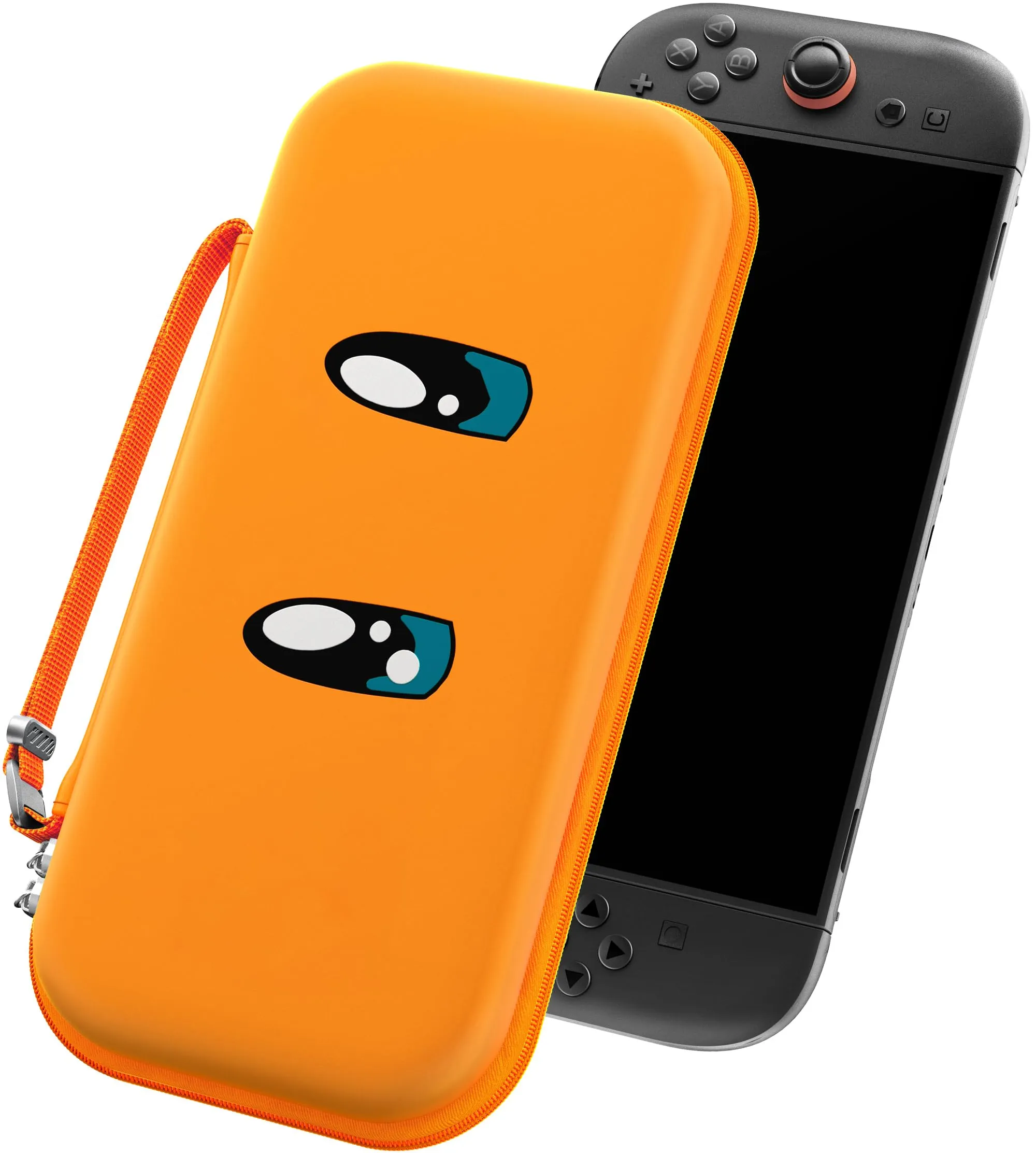 iVoler Custodia Rigida per Nintendo Switch 2 (2025) con Slot per 12 Giochi - Arancio - immagine 1