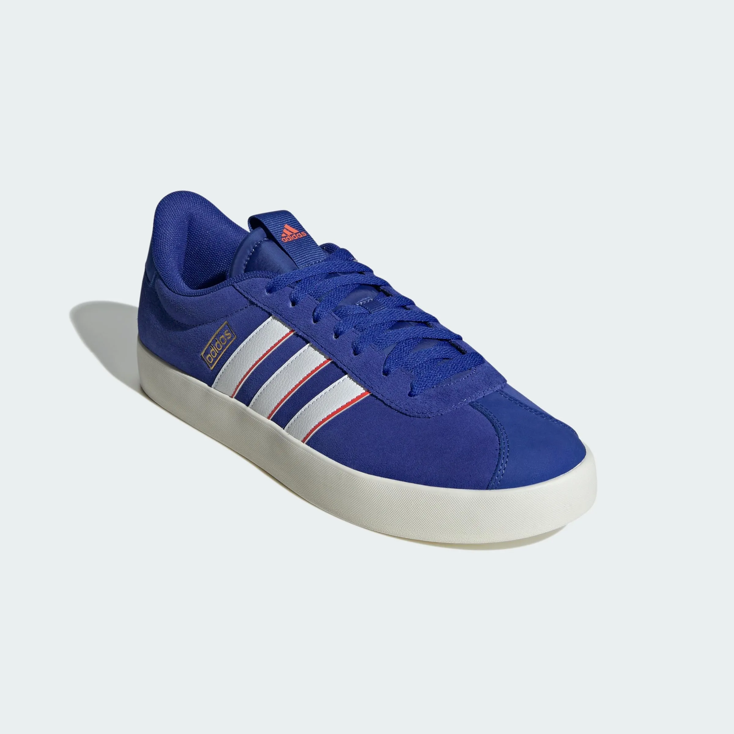 adidas VL Court Shoes - Lucid Blue / Cloud White / Bright Red - 44 EU - immagine 6