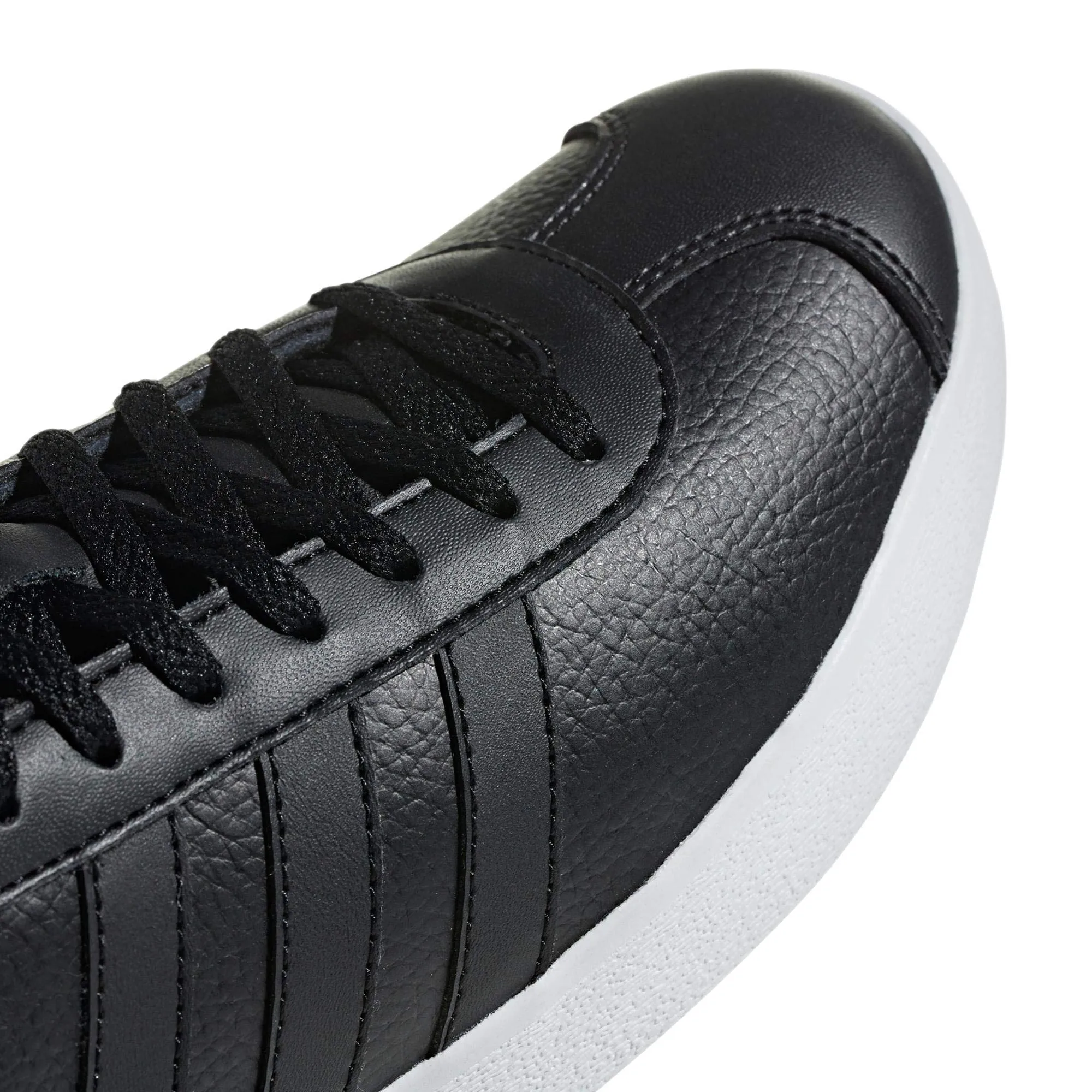 adidas VL Court 2.0 Scarpe da Skateboard Donna, Nero, 37 1/3 EU - immagine 8