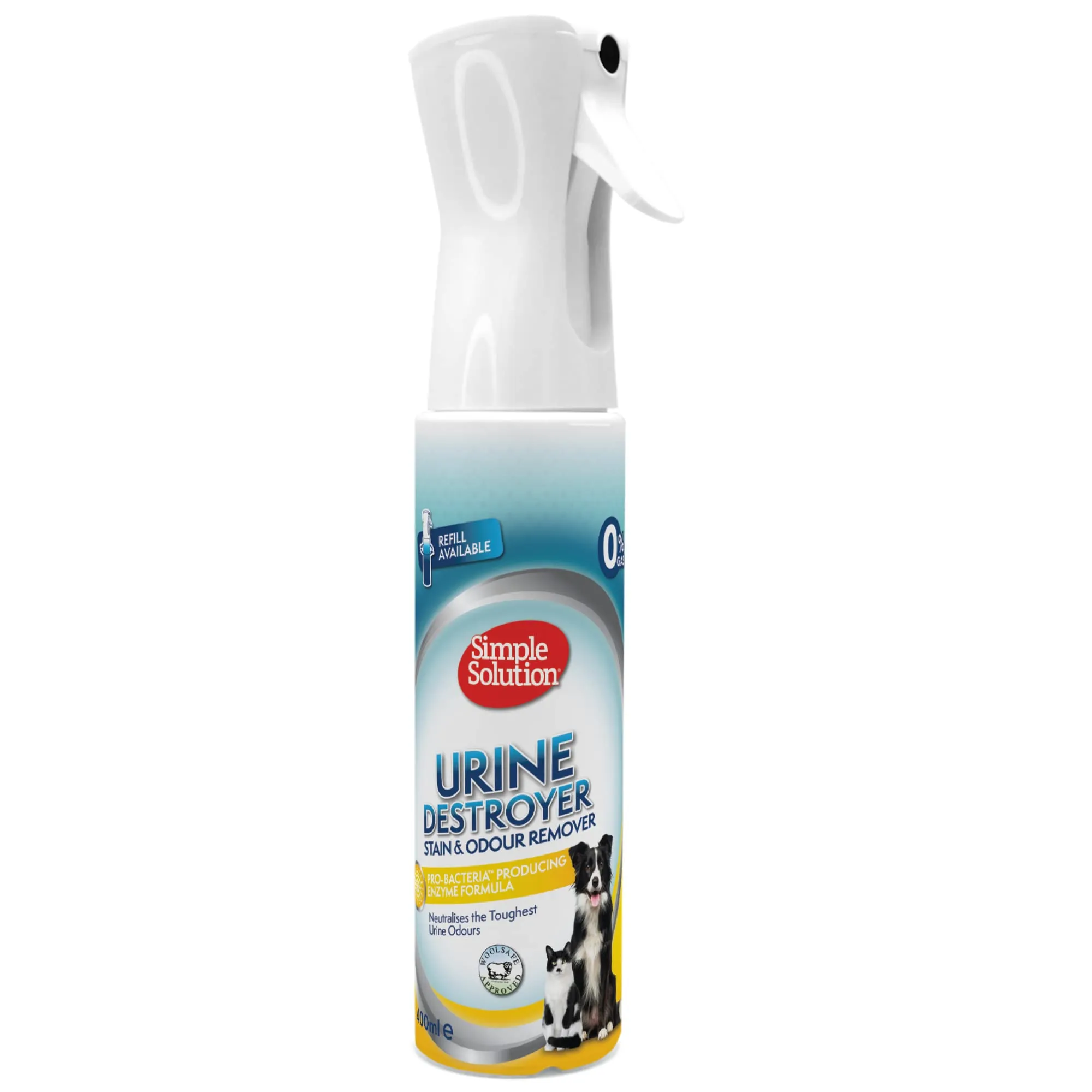 Simple Solution Spray Elimina Macchie e Odori di Urina Animali 400ml - immagine 1