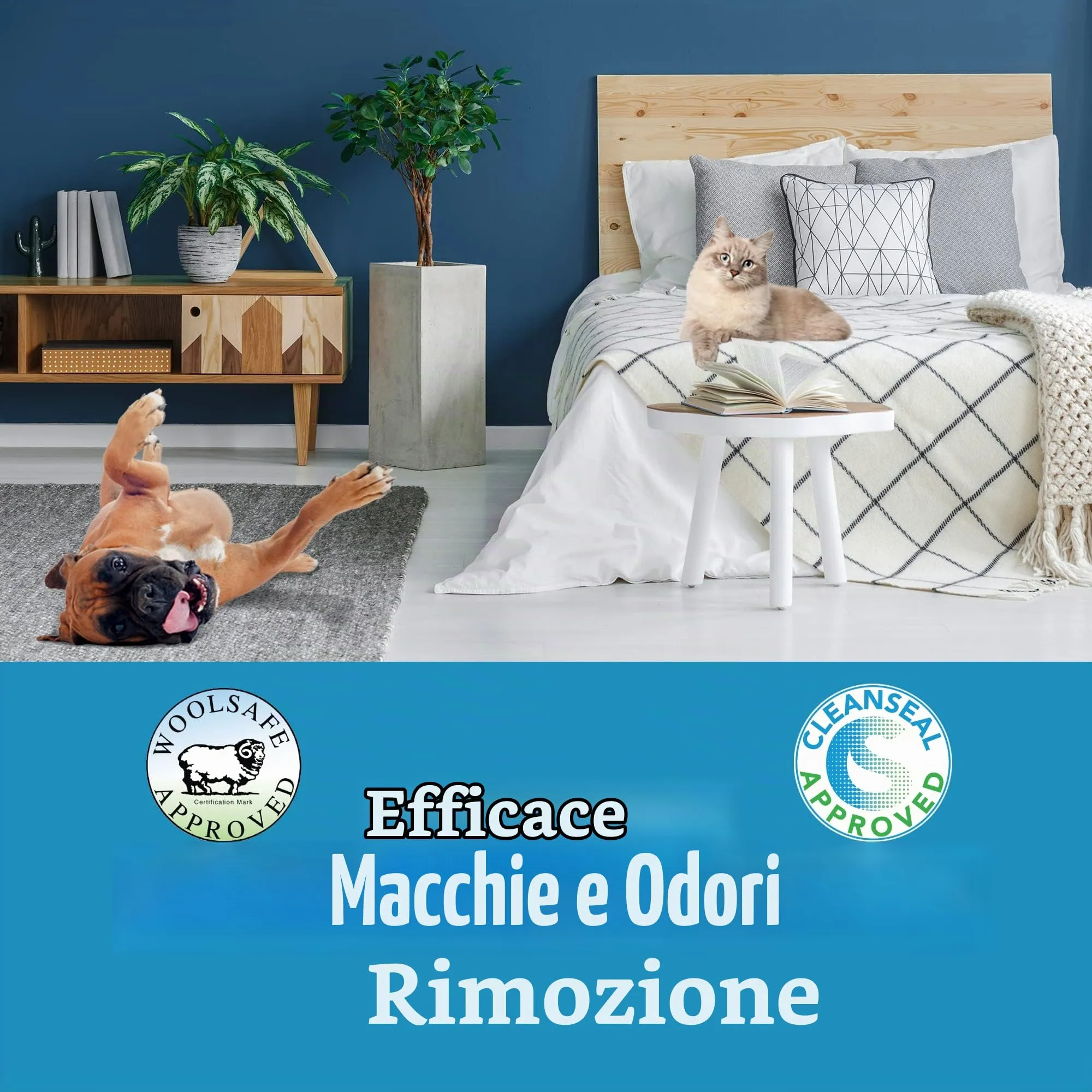 Simple Solution Spray Elimina Macchie e Odori di Urina Animali 400ml - immagine 11