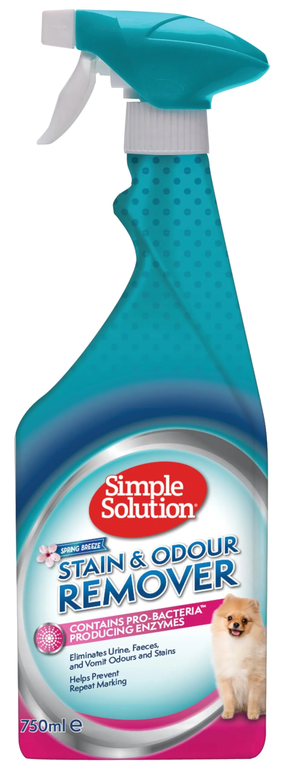 Simple Solution Spray Smacchiatore e Odori Animali Brezza 750ml - immagine 1