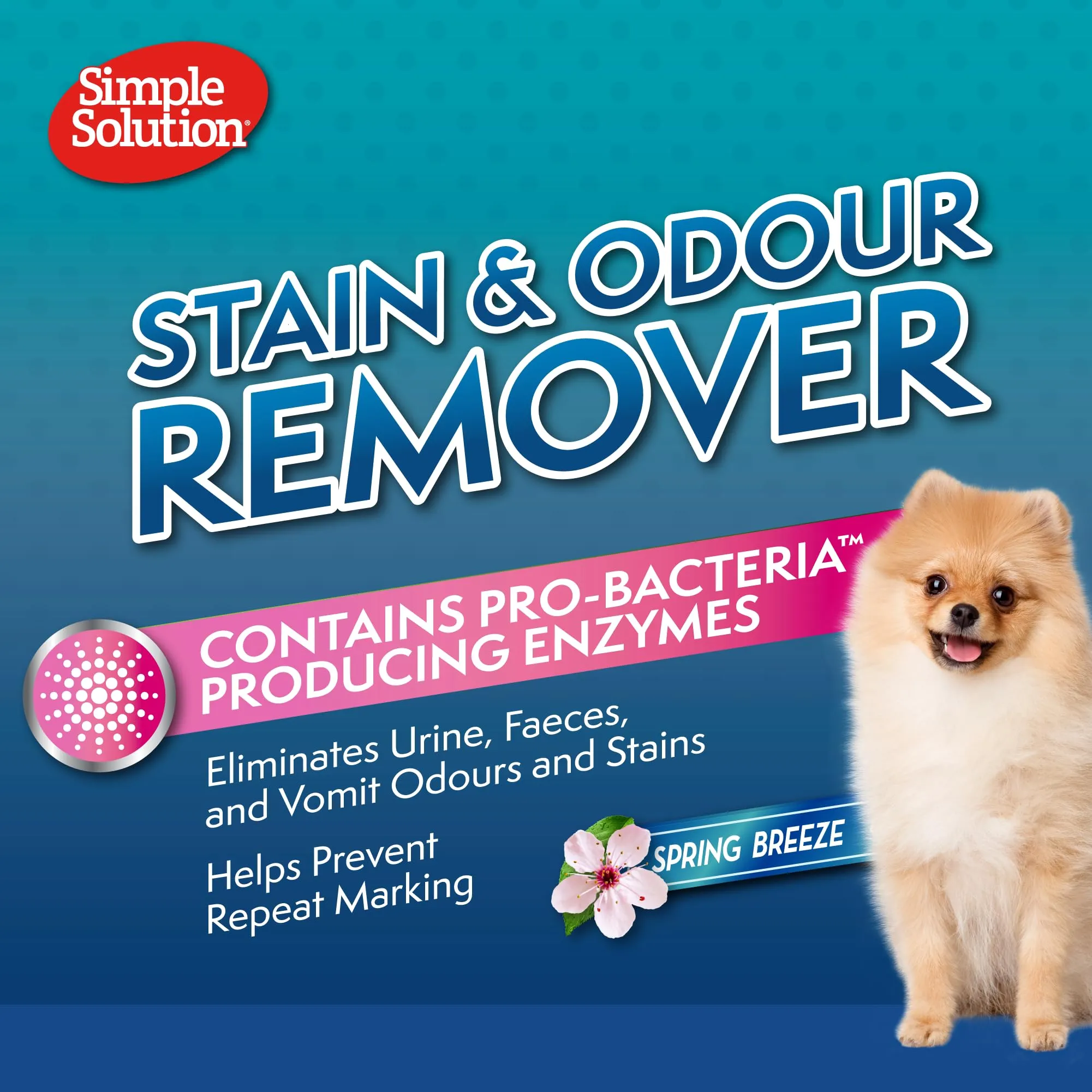 Simple Solution Spray Smacchiatore e Odori Animali Brezza 750ml - immagine 7