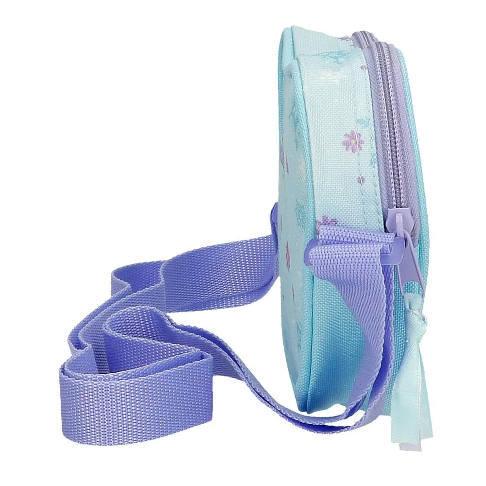Joumma Disney Frozen In This Together Borsa a Tracolla Lila 17x14,5x4 cm Poliestere - immagine 2
