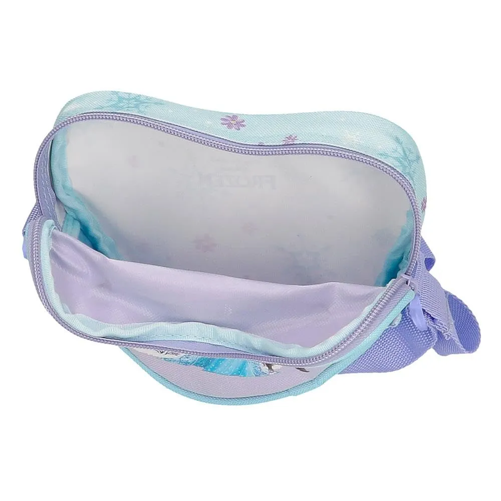 Joumma Disney Frozen In This Together Borsa a Tracolla Lila 17x14,5x4 cm Poliestere - immagine 4