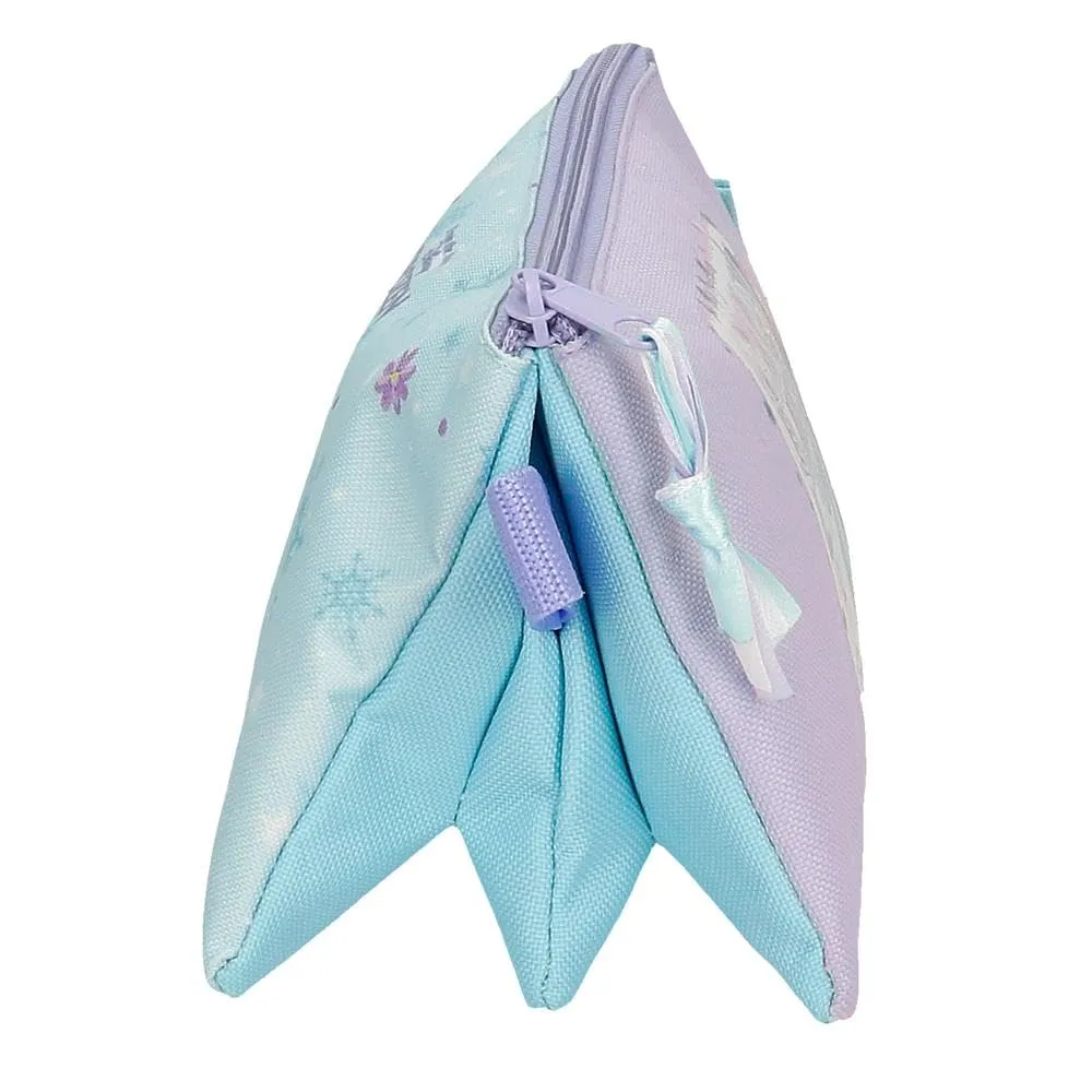 Disney Joumma Frozen In This Together Estuche Triple Lila 22x12x5 cm Poliestere - immagine 2