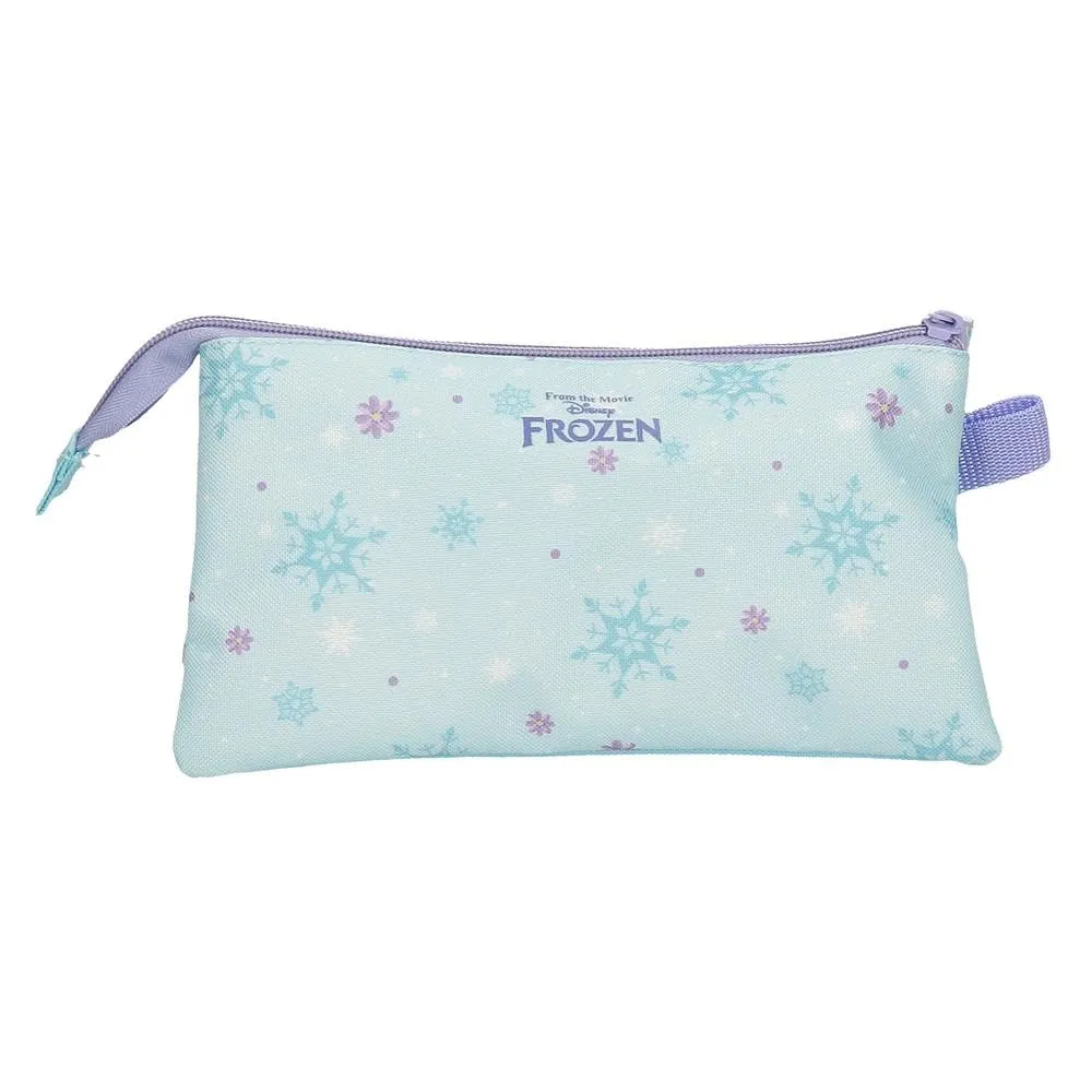 Disney Joumma Frozen In This Together Estuche Triple Lila 22x12x5 cm Poliestere - immagine 3