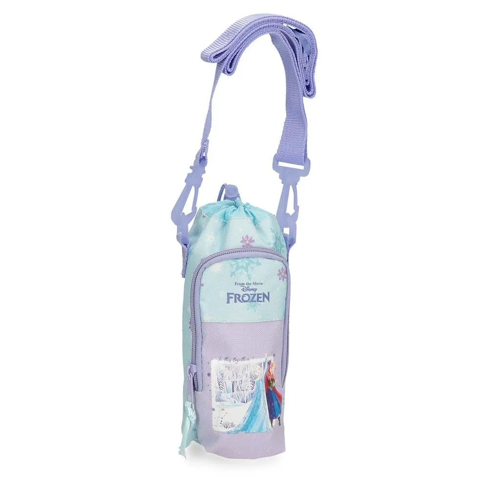 Joumma Disney Frozen In This Together Borsa a Tracolla Porta-Borraccia 8x22,5x8 cm Poliestere - immagine 1