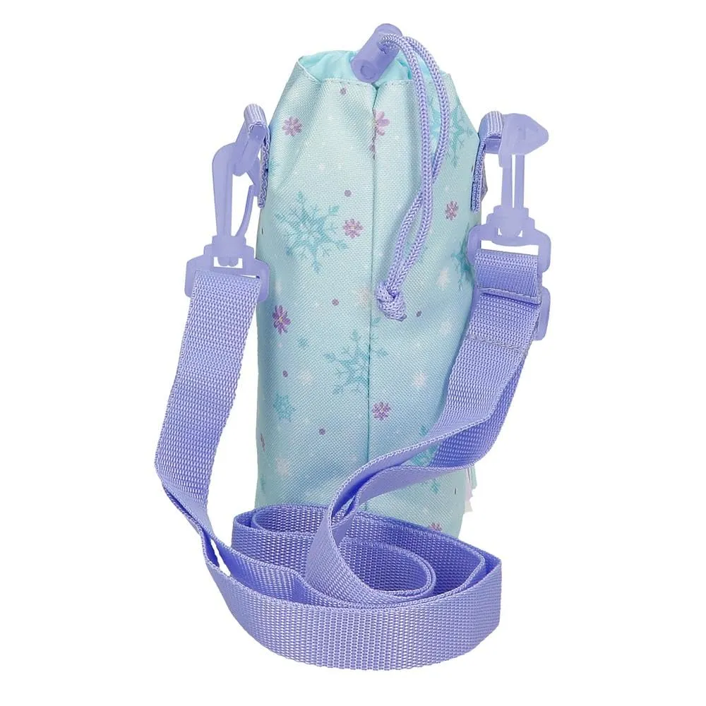 Joumma Disney Frozen In This Together Borsa a Tracolla Porta-Borraccia 8x22,5x8 cm Poliestere - immagine 3