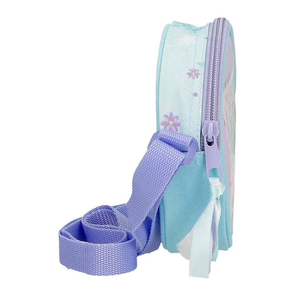 Joumma Disney Frozen In This Together Borsa a Tracolla Redonda Lila 14x14x4 cm Poliestere - immagine 2