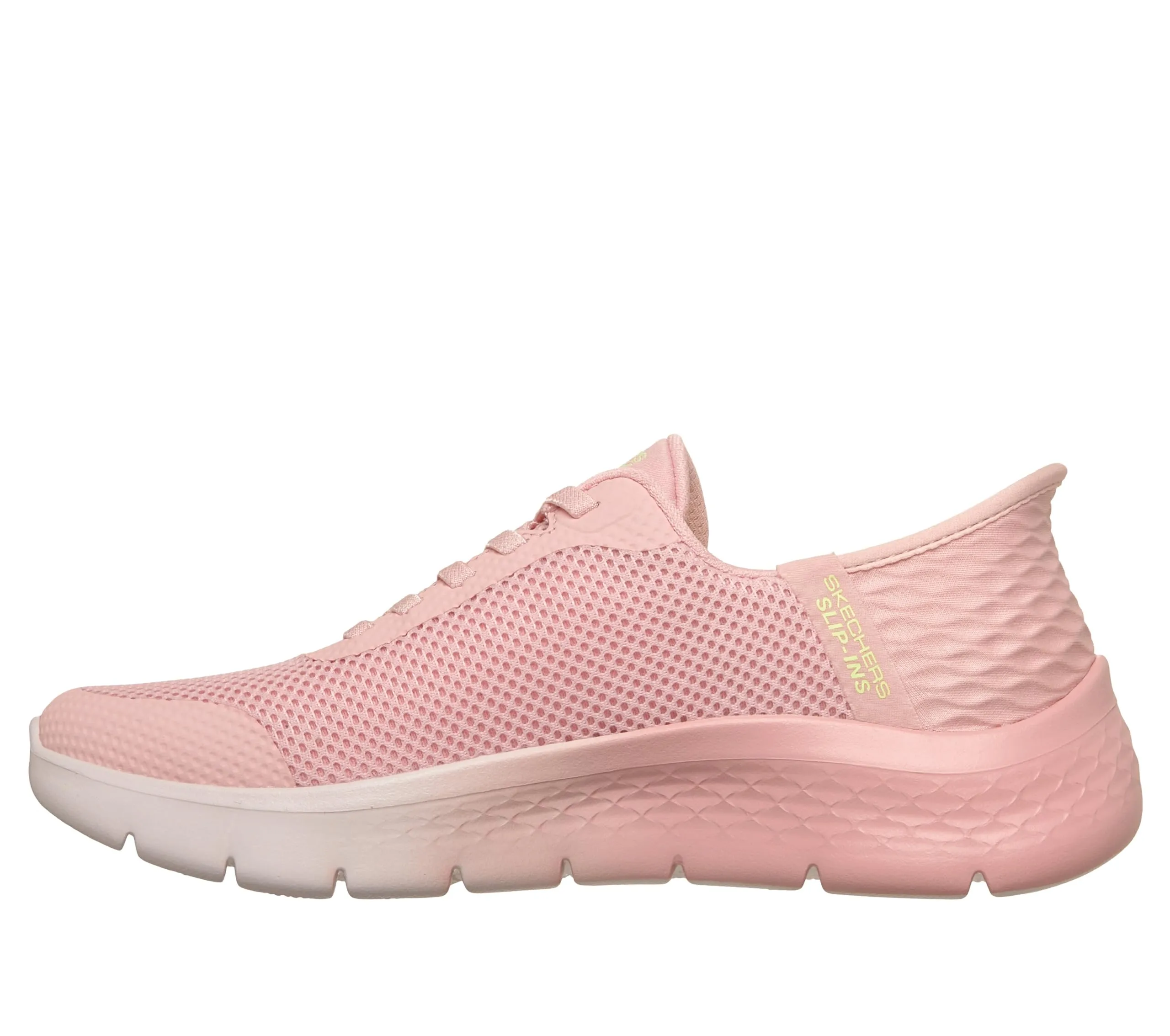 Skechers Sneaker Basse da Donna, Rosa e Lime, 37 EU - immagine 5