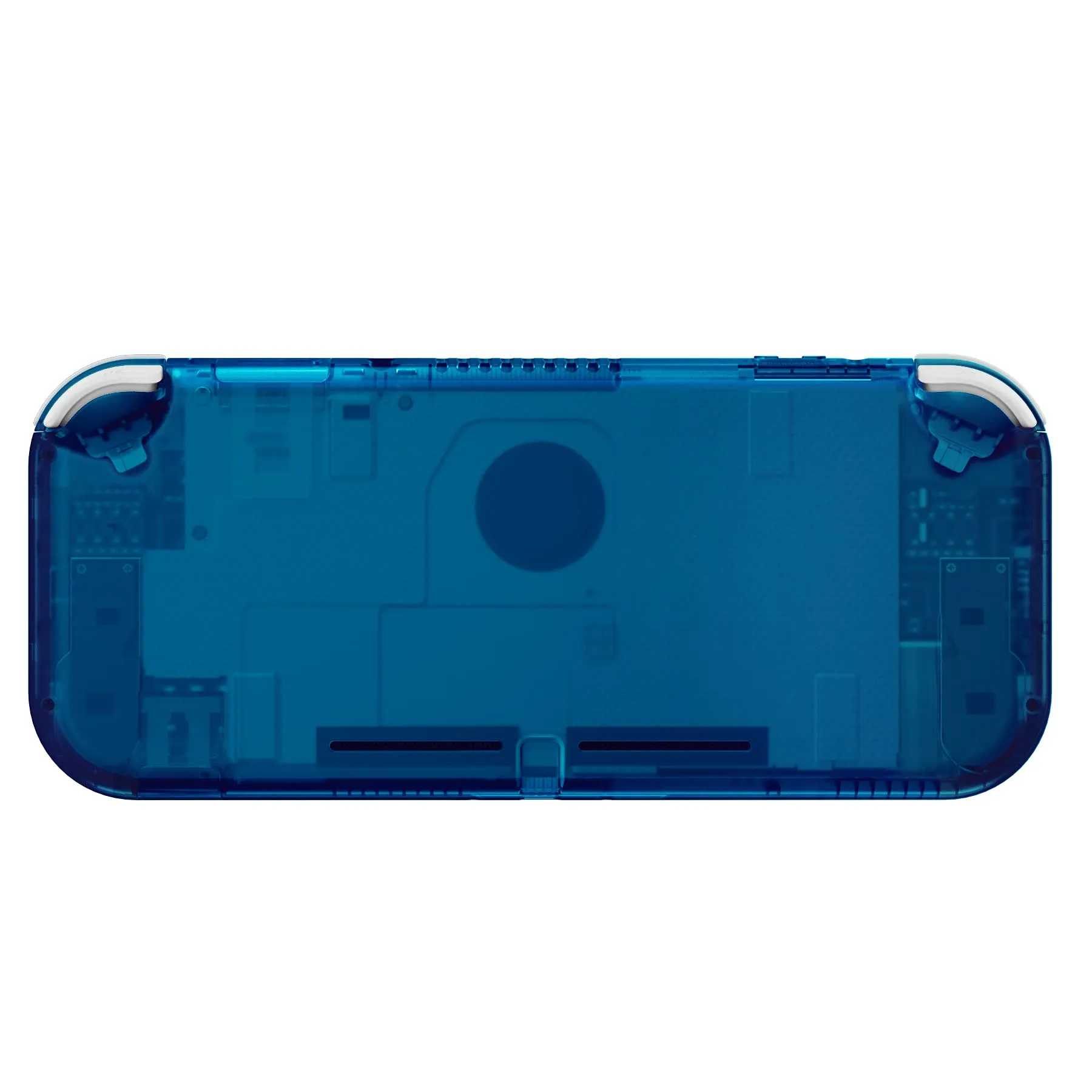 eXtremeRate Replacement Shell and ABXY Buttons for Nintendo Switch Lite with Tempered Glass Screen Protector - Transparent Blue - immagine 8