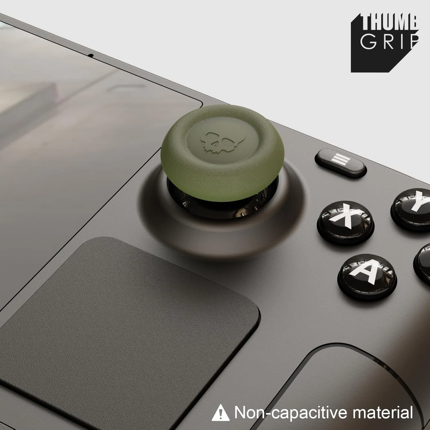 Skull & Co. CQC and FPS Thumb Grip Set for Steam Deck, Steam Deck OLED, ROG Ally, and ROG Ally X - Neon Yellow, 3 Pairs (6pcs) - immagine 9