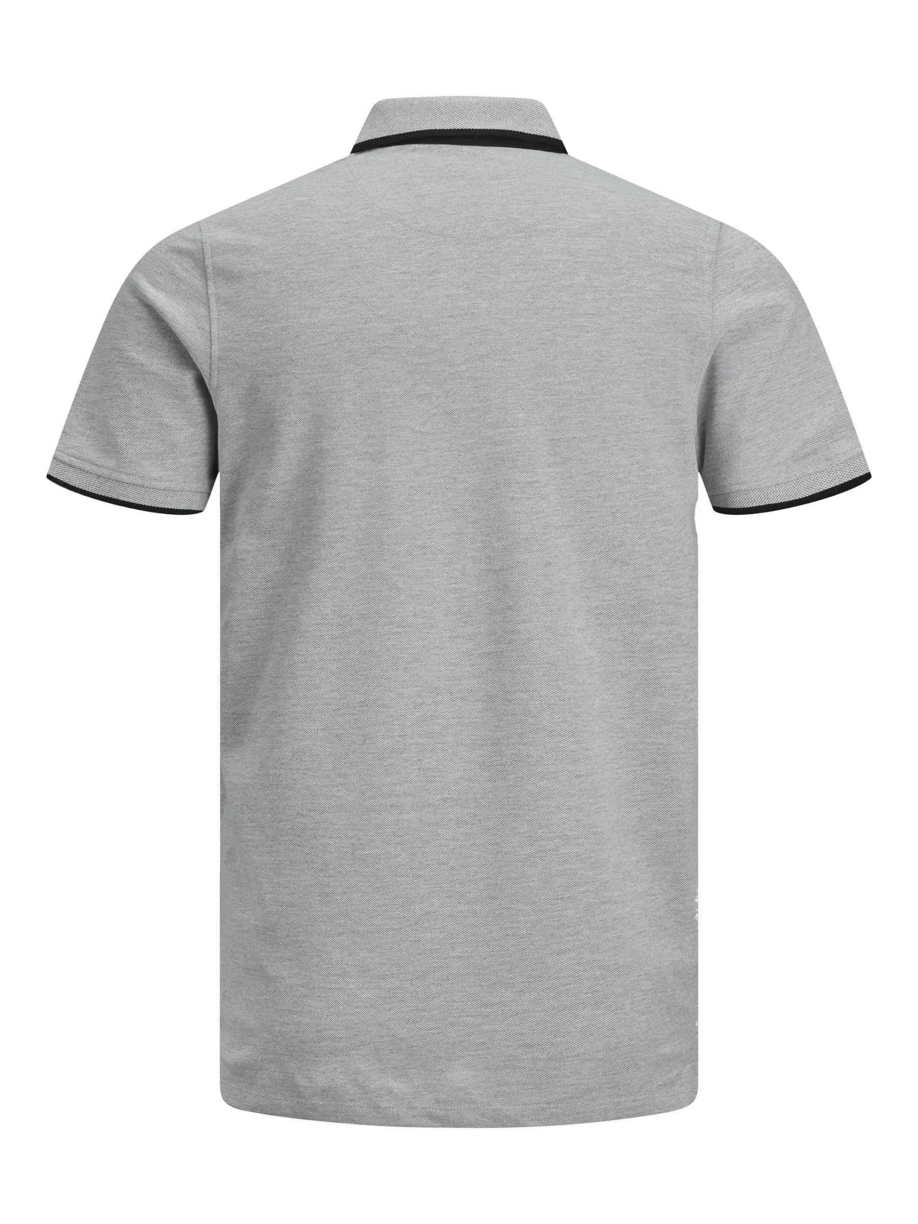 Jack & Jones Jjepaulos Polo SS Noos, Light Grey Melange, XL - immagine 4