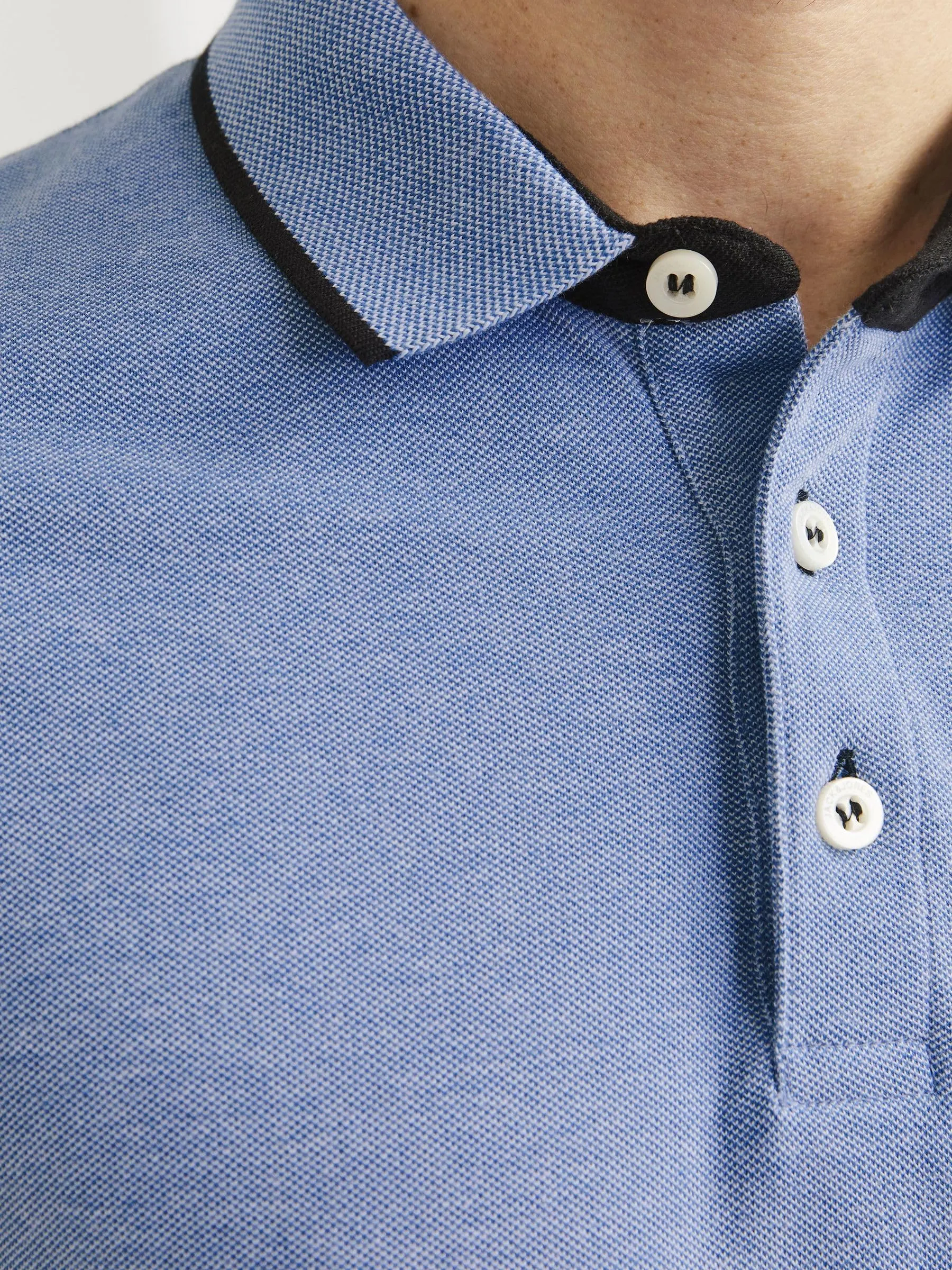 Jack & Jones Jjepaulos Polo SS Noos, Bright Cobalt, XXL - immagine 6