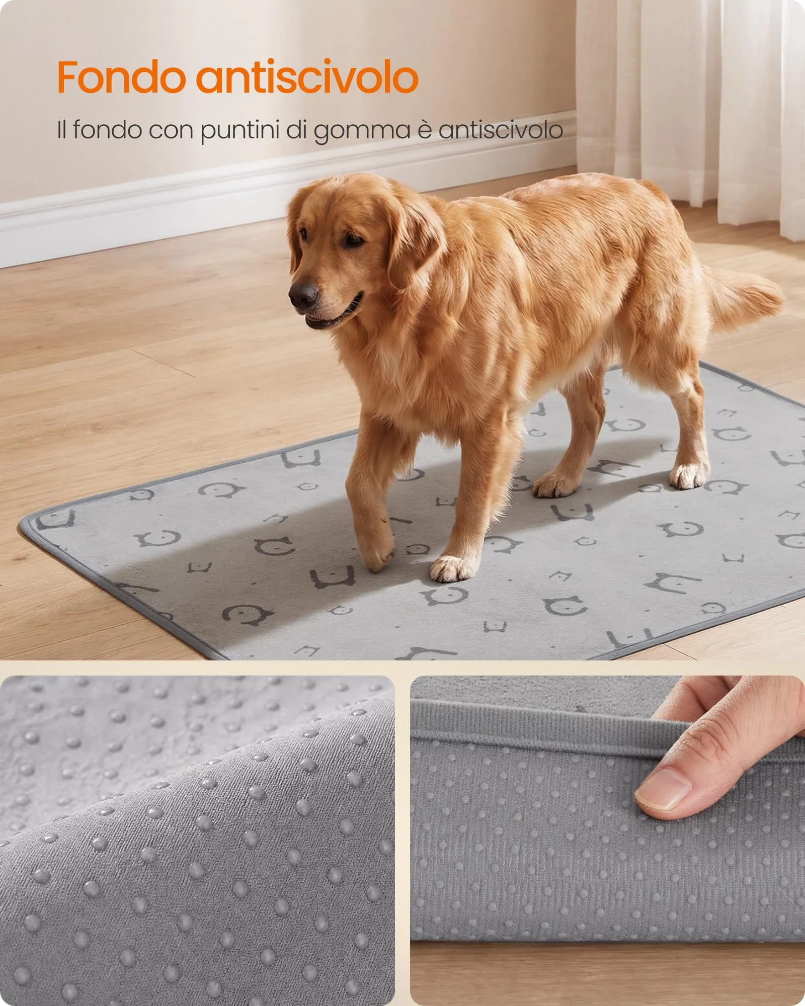 Feandrea Tappeti per Addestramento per Cani, 2 Pezzi, 100 x 70 cm - immagine 7