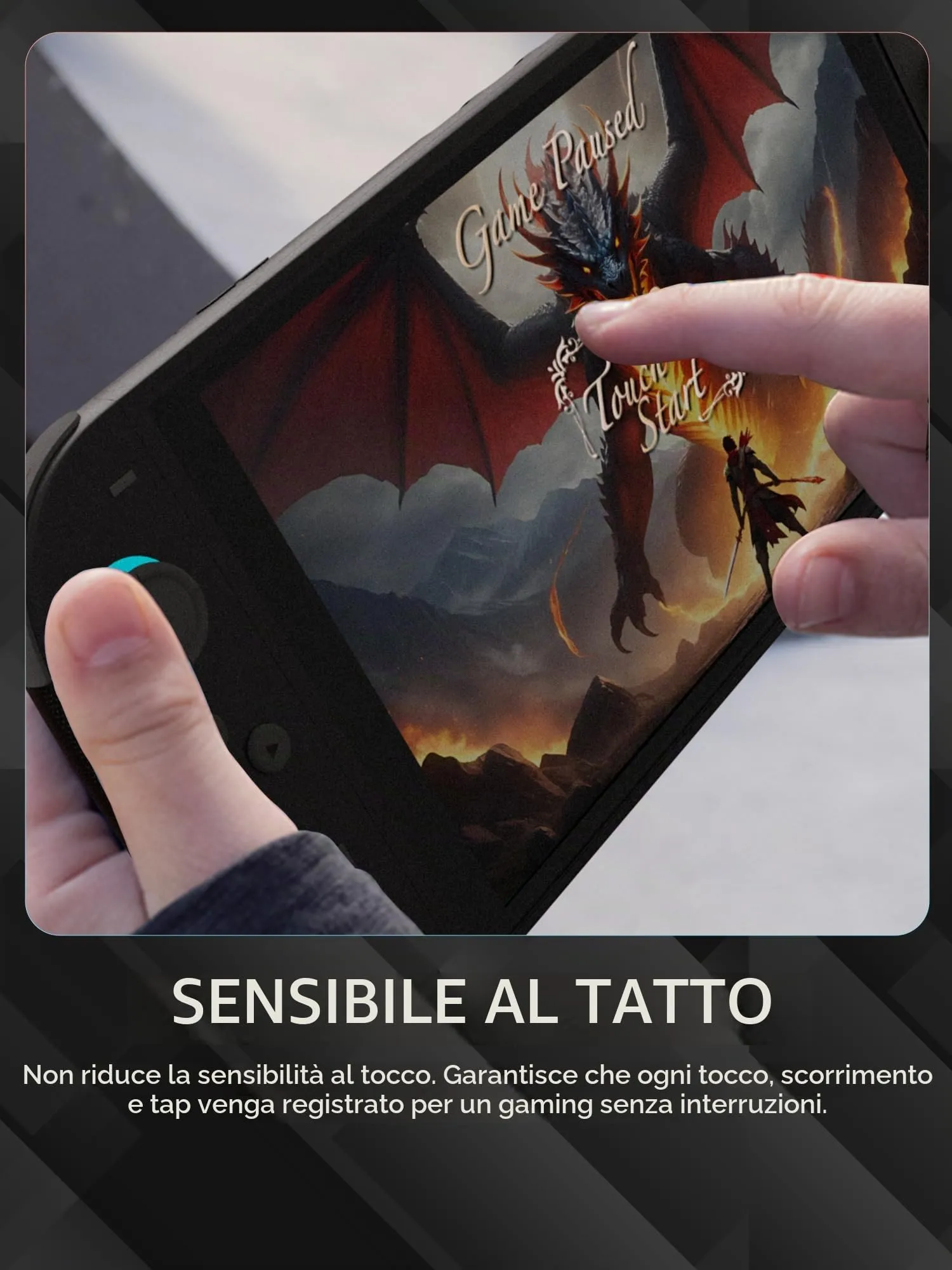 Orzly Pellicola protettiva per Nintendo Switch 2 2025 (7,9 pollici) - immagine 7