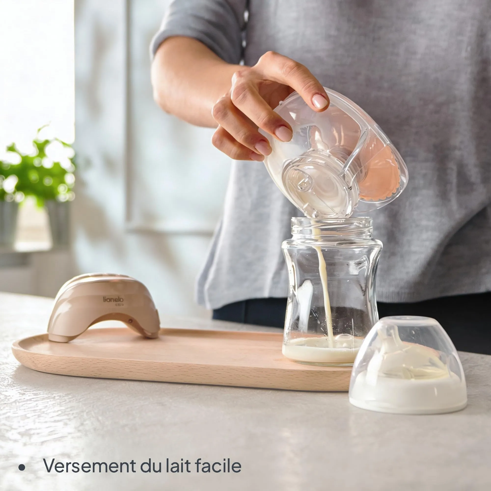 Lionelo Fidi Free Slim Tiralatte Elettrico Senza Fili 150 ml - immagine 6