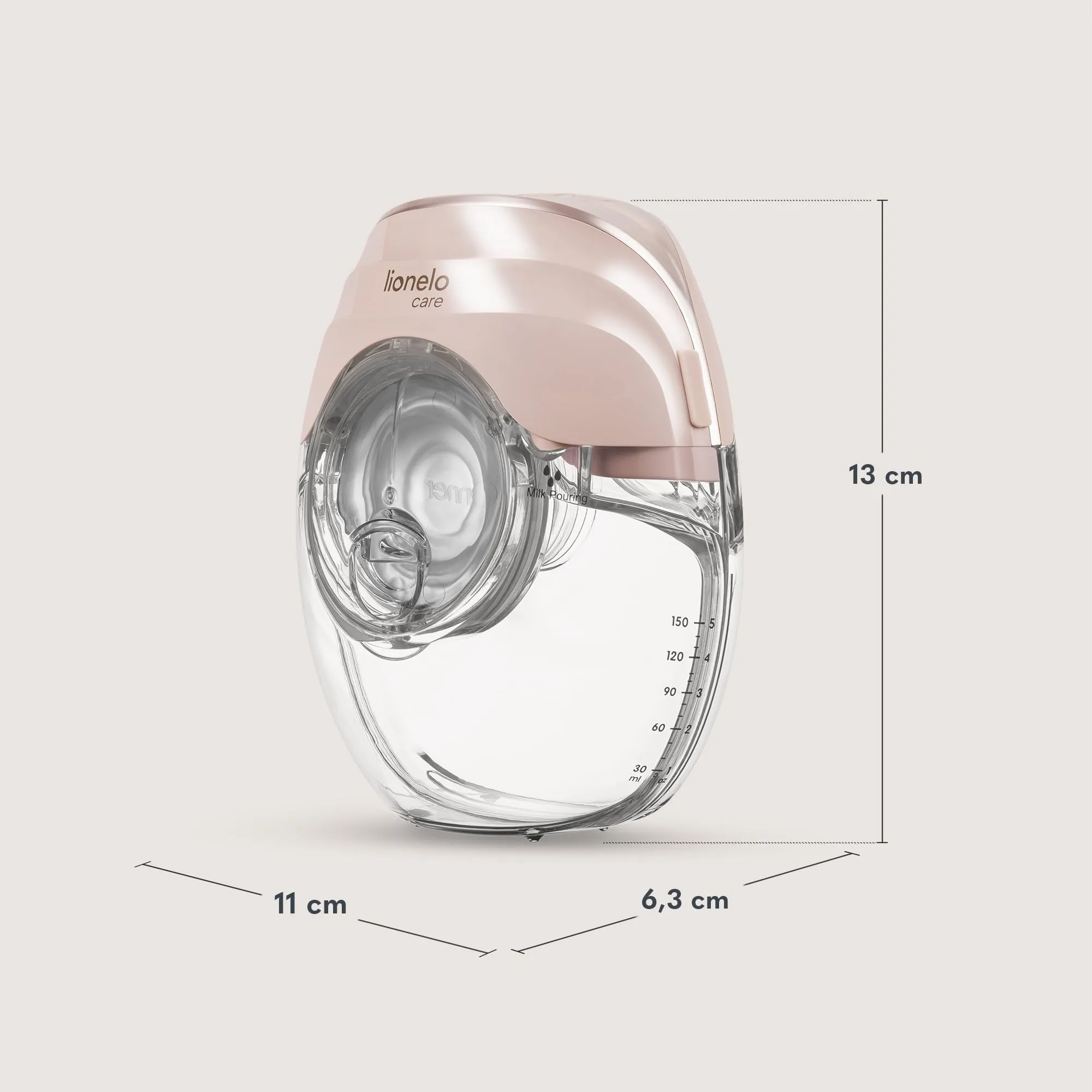 Lionelo Fidi Free Slim Tiralatte Elettrico Senza Fili 150 ml - immagine 10