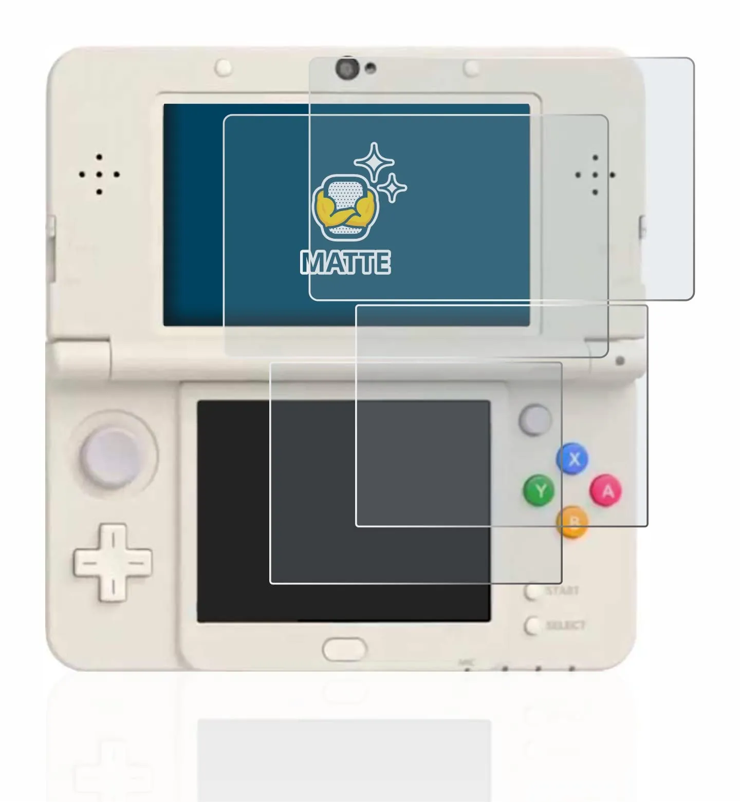 Brotect Pellicola Protettiva Opaca per Nintendo New 3DS (2 Pezzi) - immagine 2