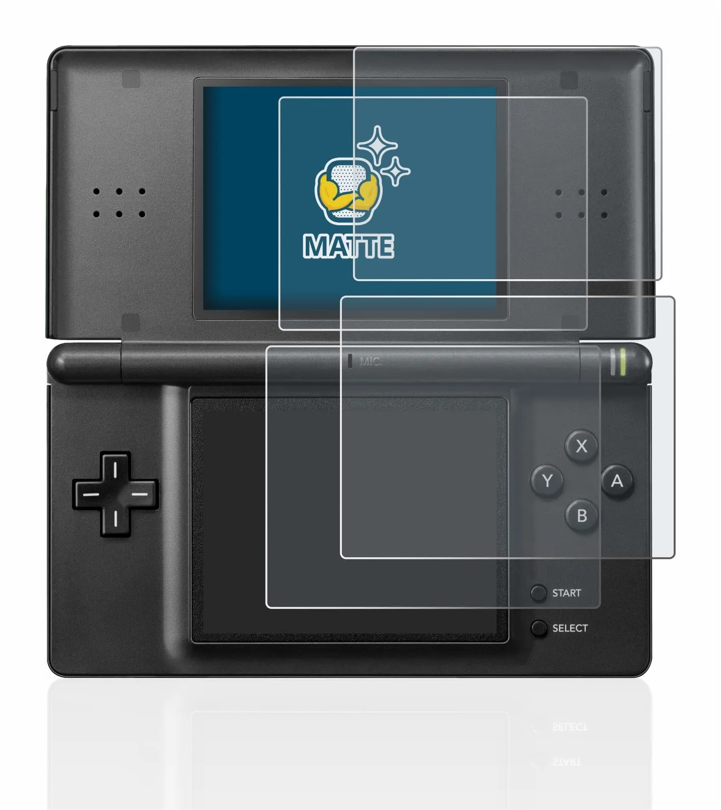 Brotect Pellicola Protettiva Opaca per Nintendo DS Lite (2 Pezzi) - immagine 2