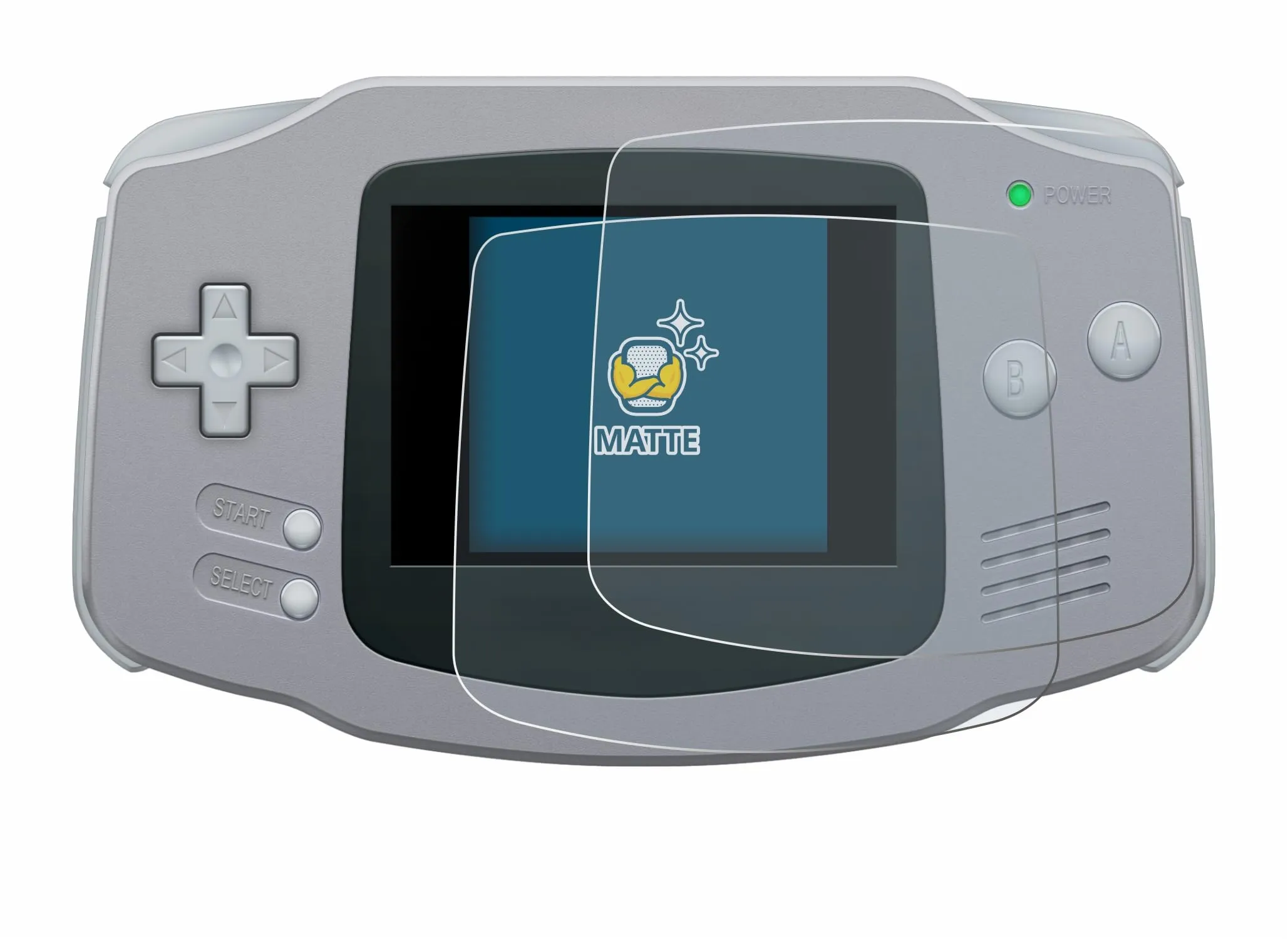 brotect Pellicola Protettiva Opaca per Nintendo Gameboy Advance GBA (2 Pezzi) - immagine 2