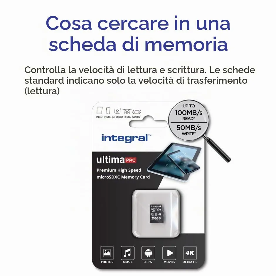 Integral Micro SD Card 256GB - immagine 4