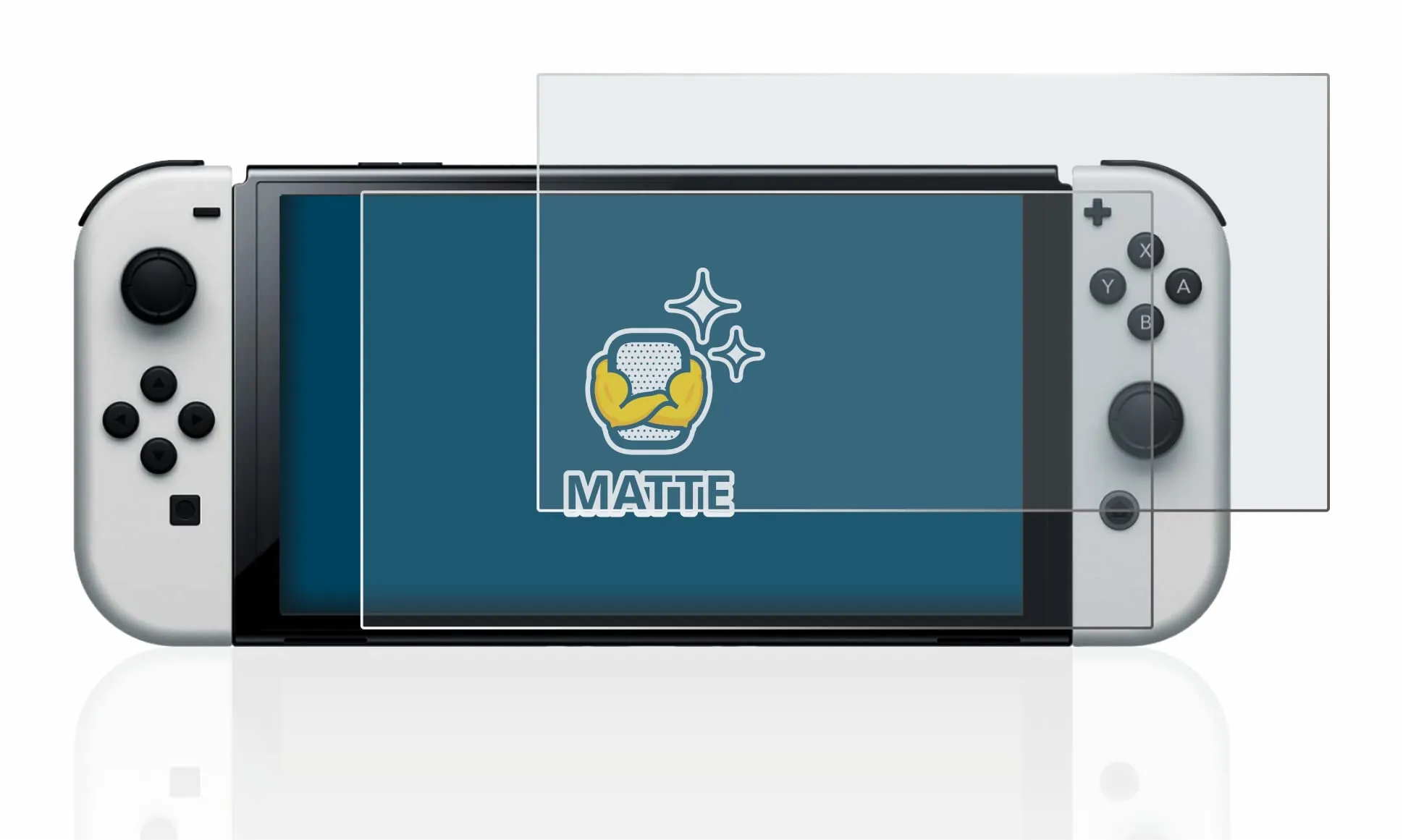 brotect Pellicola Protettiva Opaca per Nintendo Switch OLED-Modell (2 Pezzi) - immagine 2