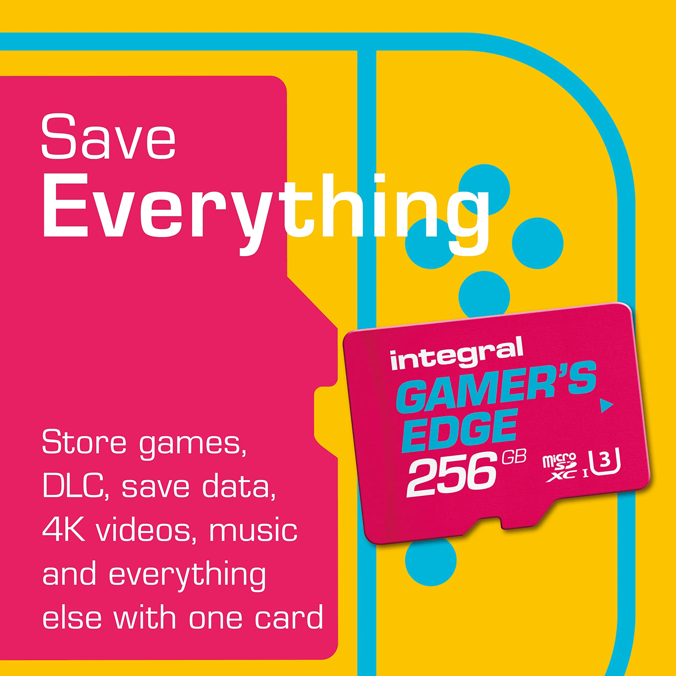Integral Gamer's Edge micro SD 256GB per Nintendo Switch, Switch Lite e Switch OLED - immagine 4